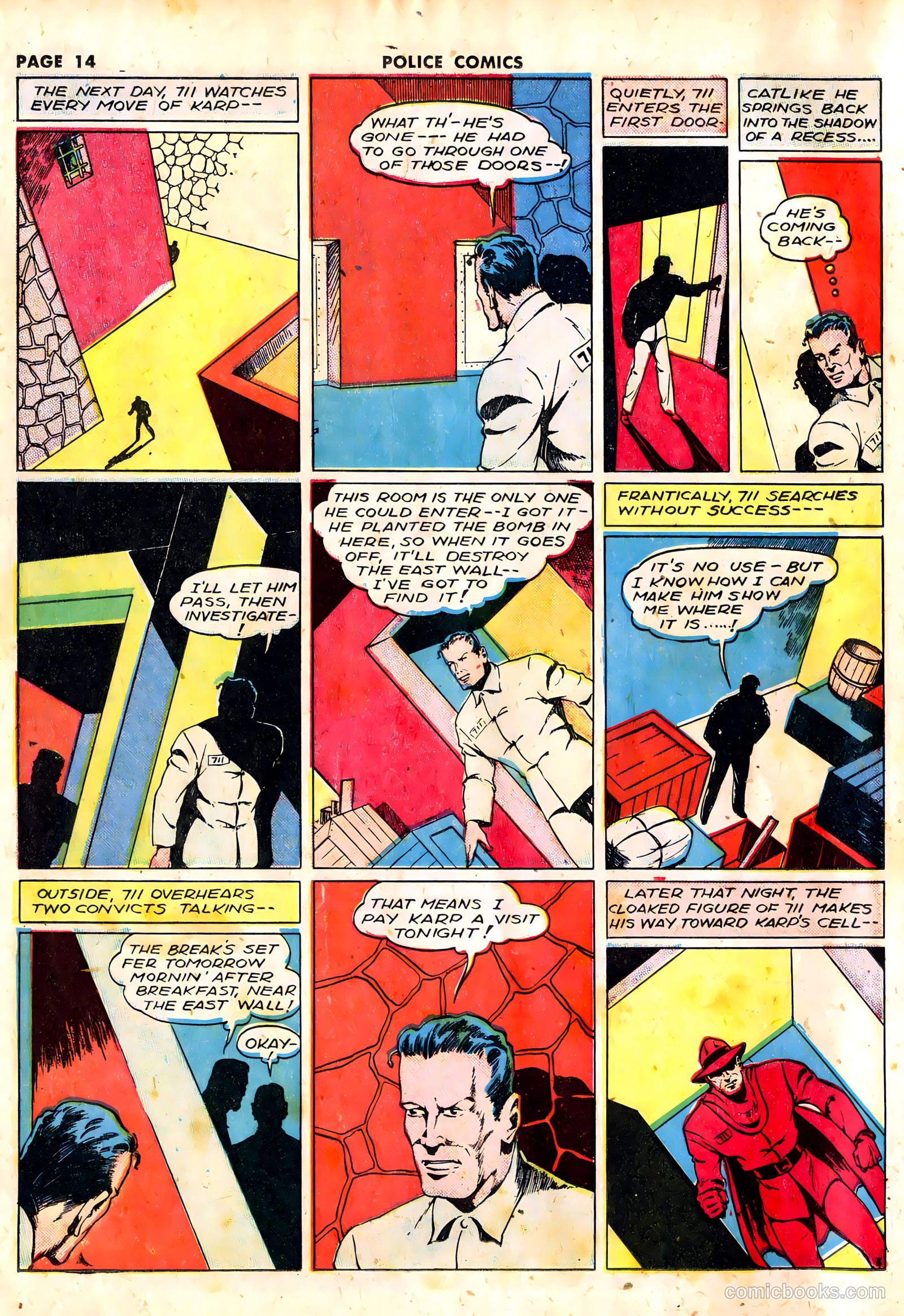 Police Comics #10 (1942) — page 16 of 68
