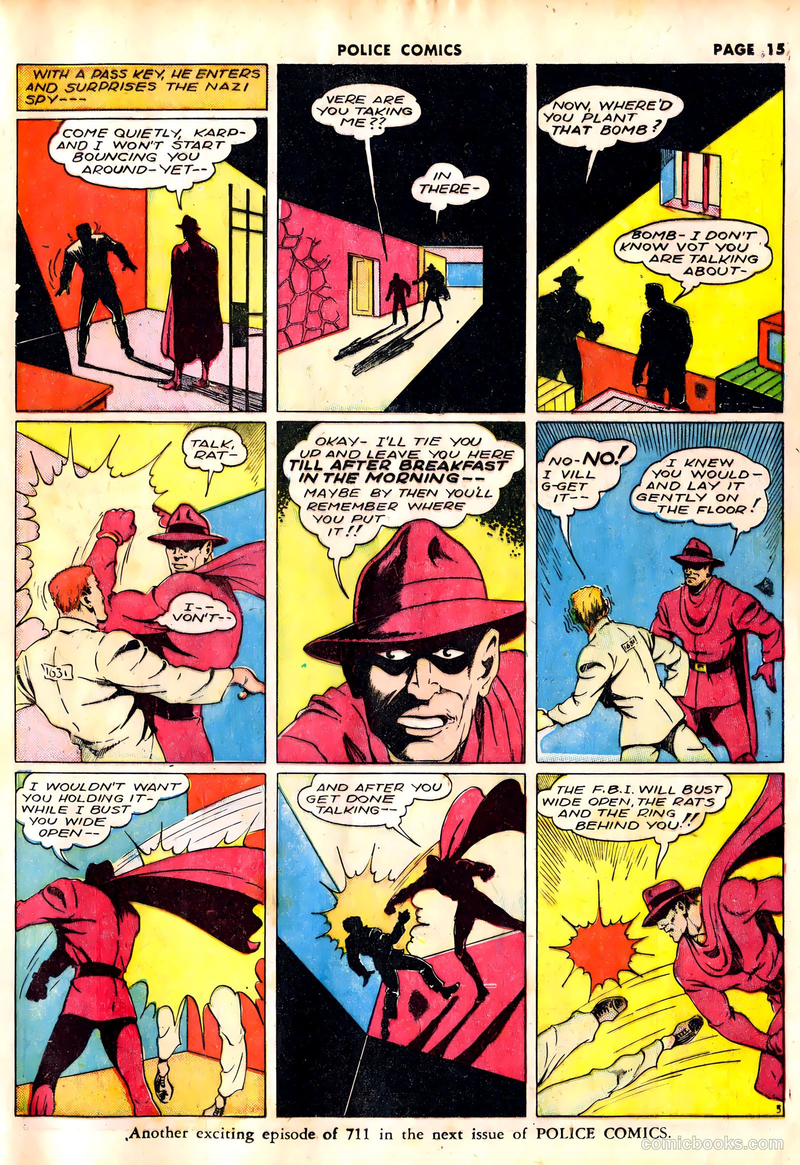 Police Comics #10 (1942) — page 17 of 68