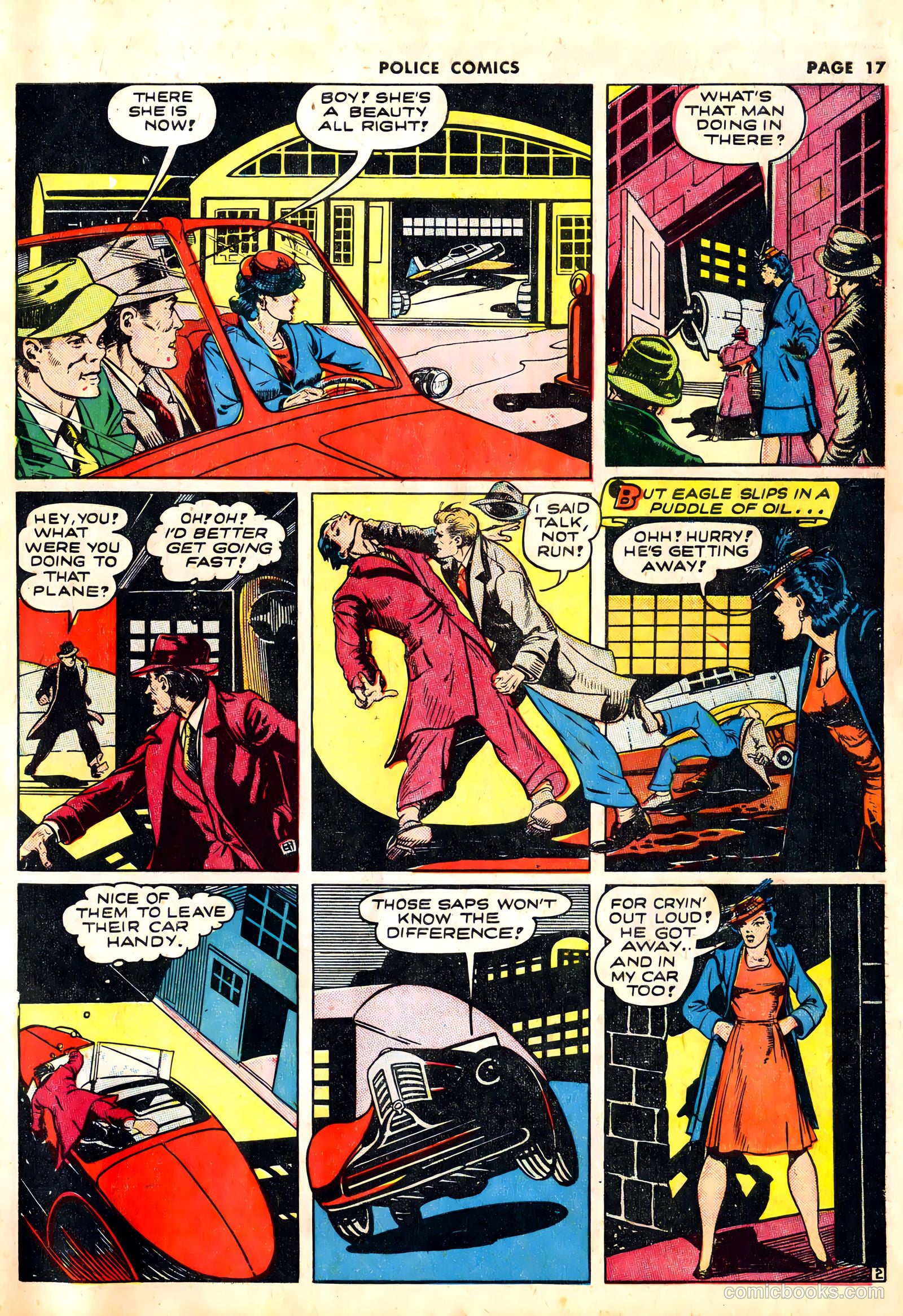 Police Comics #10 (1942) — page 19 of 68