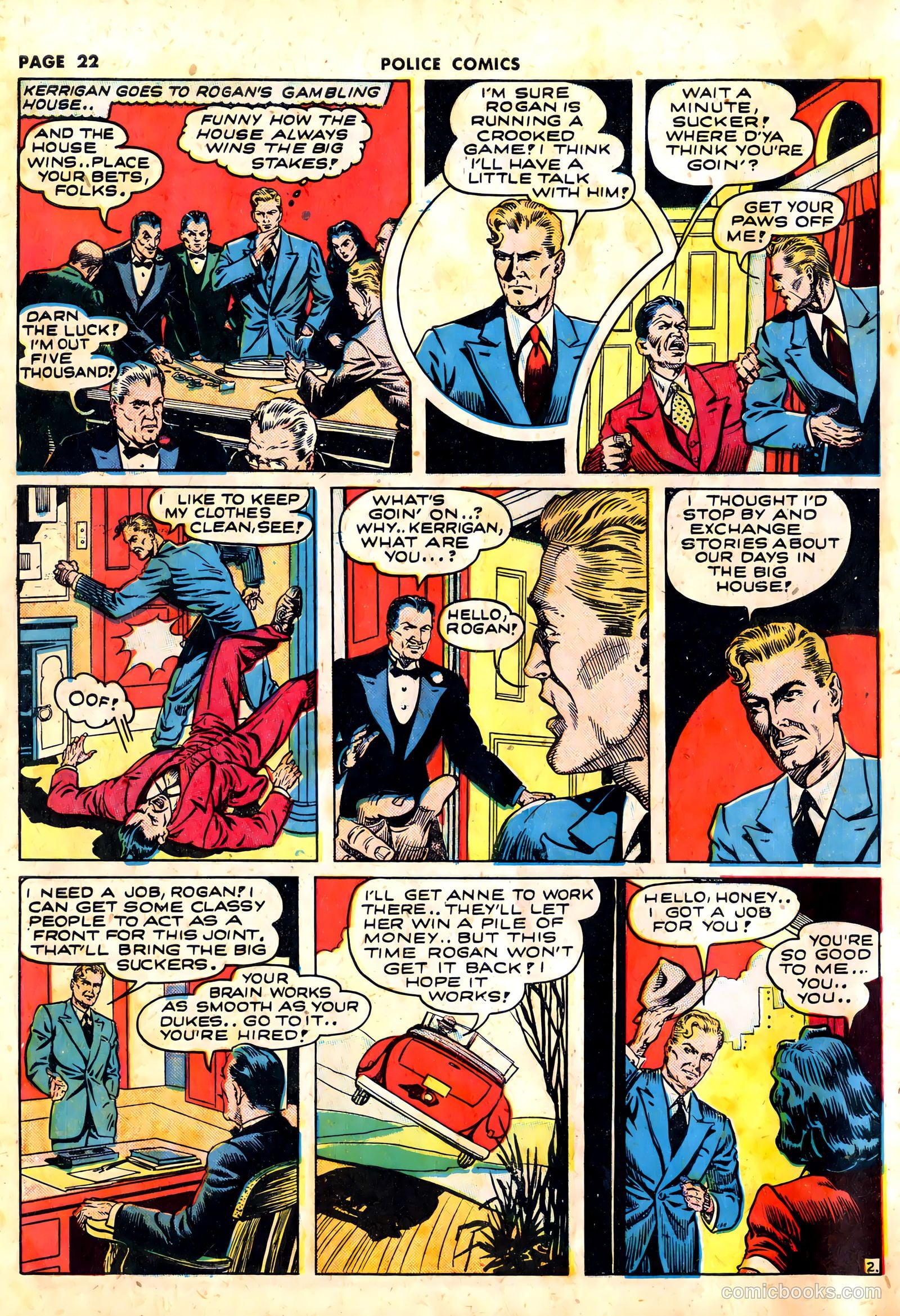 Police Comics #10 (1942) — page 24 of 68