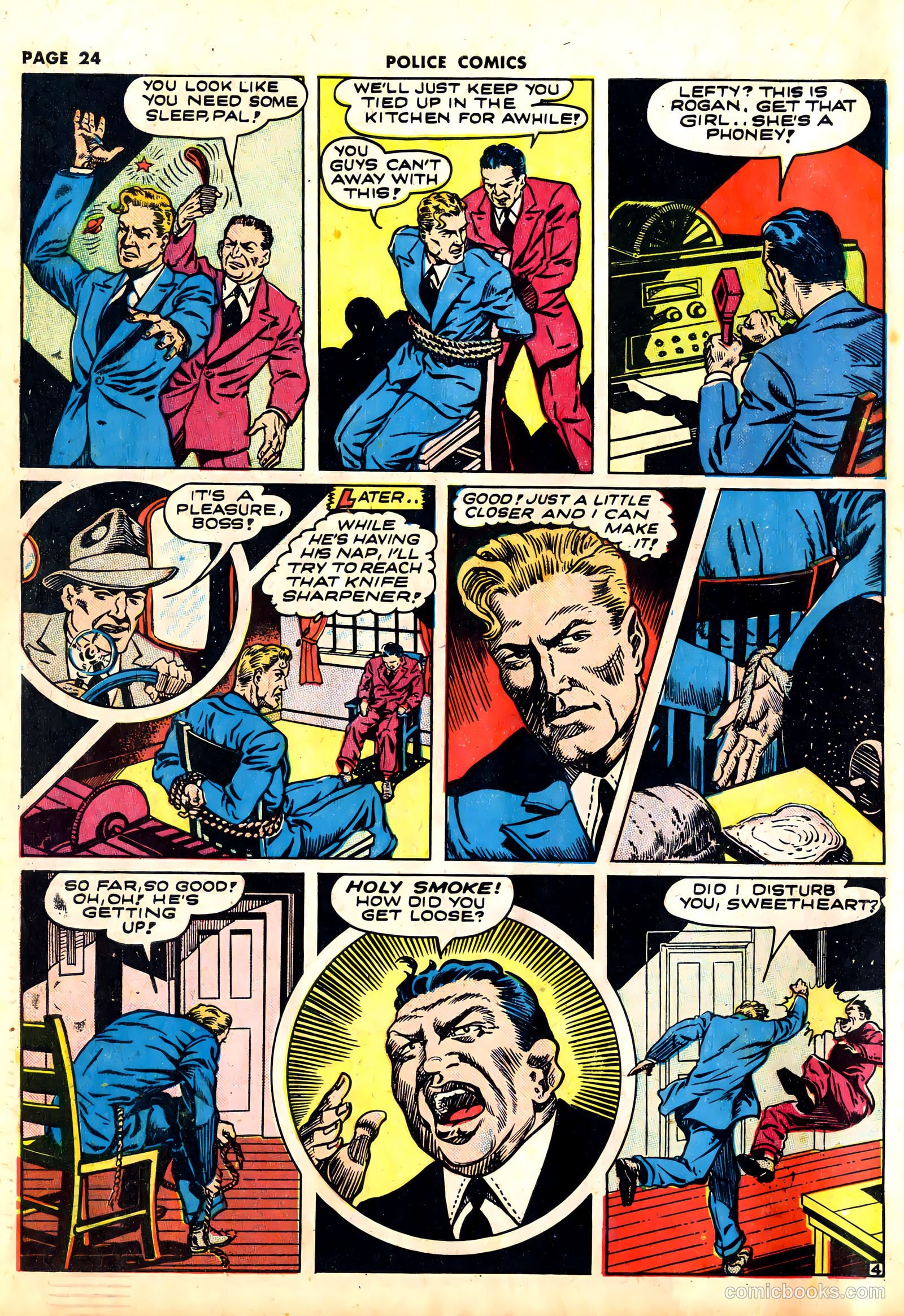 Police Comics #10 (1942) — page 26 of 68