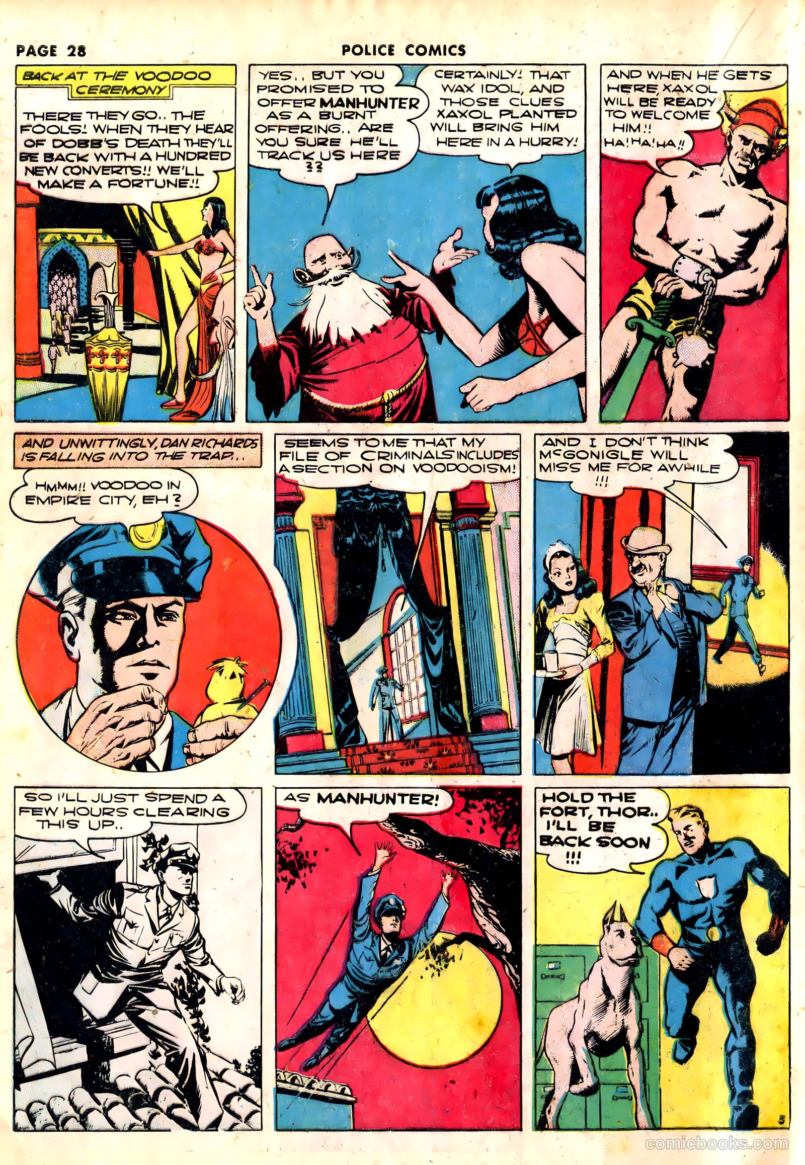 Police Comics #10 (1942) — page 30 of 68
