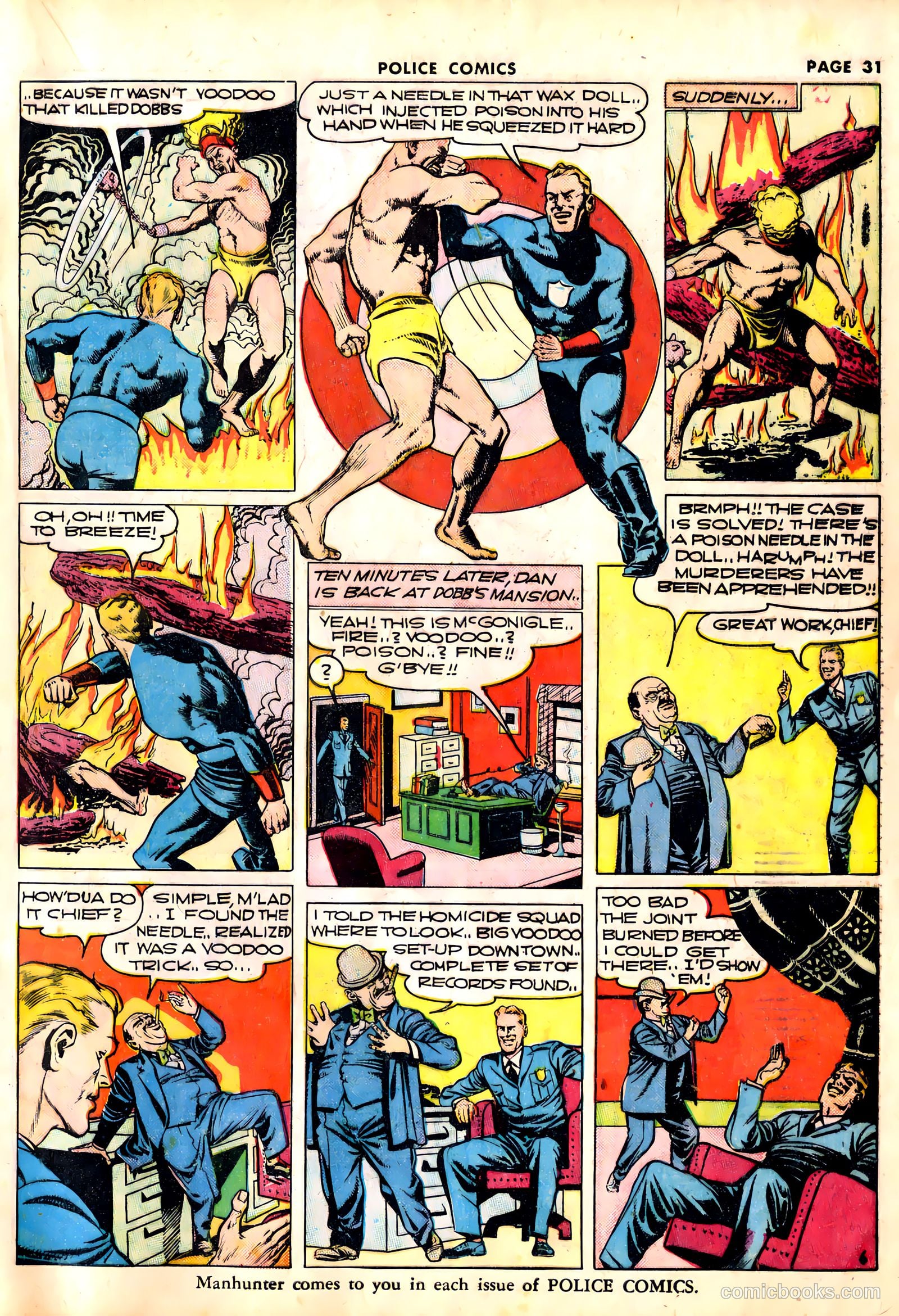 Police Comics #10 (1942) — page 33 of 68