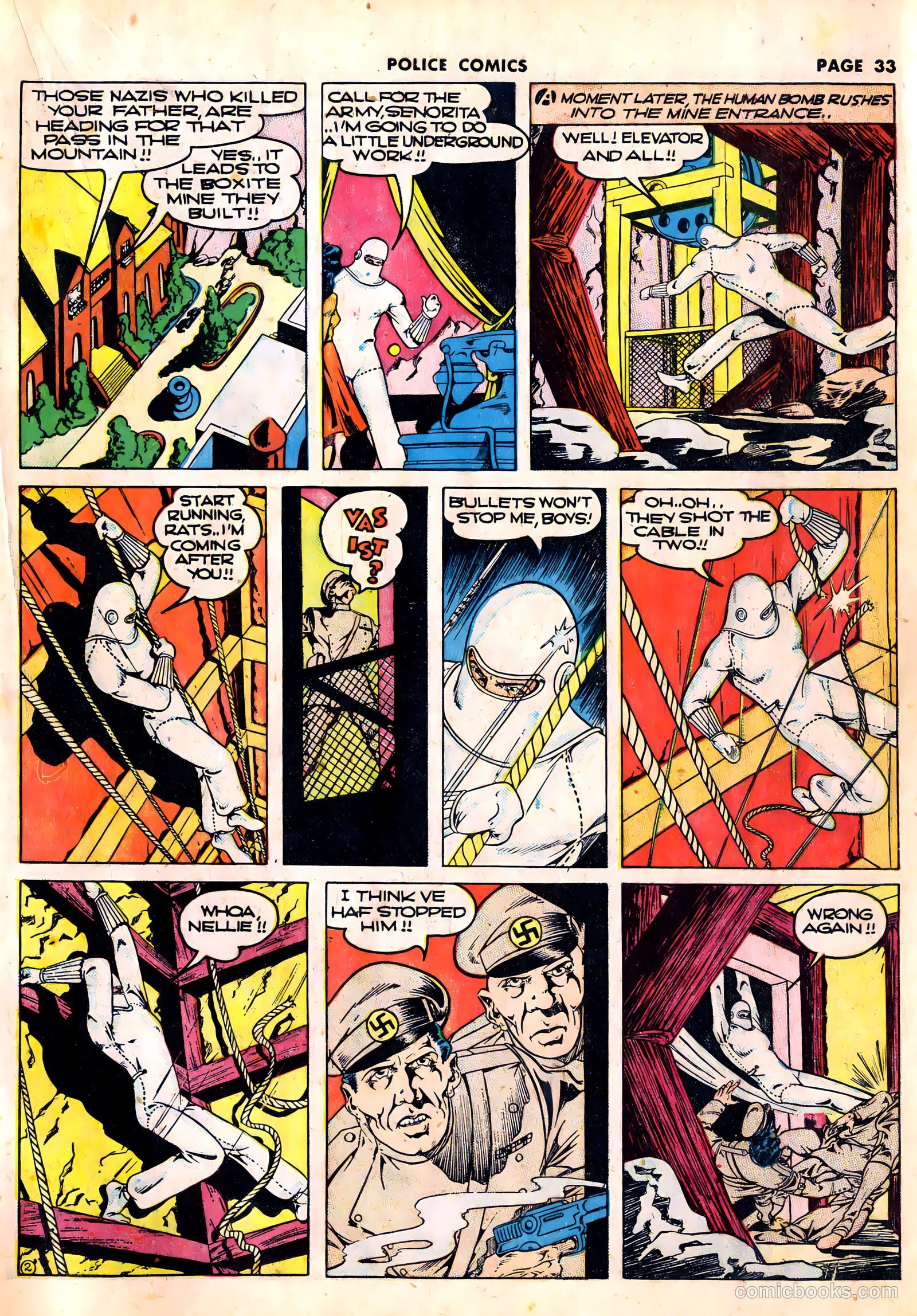 Police Comics #10 (1942) — page 35 of 68