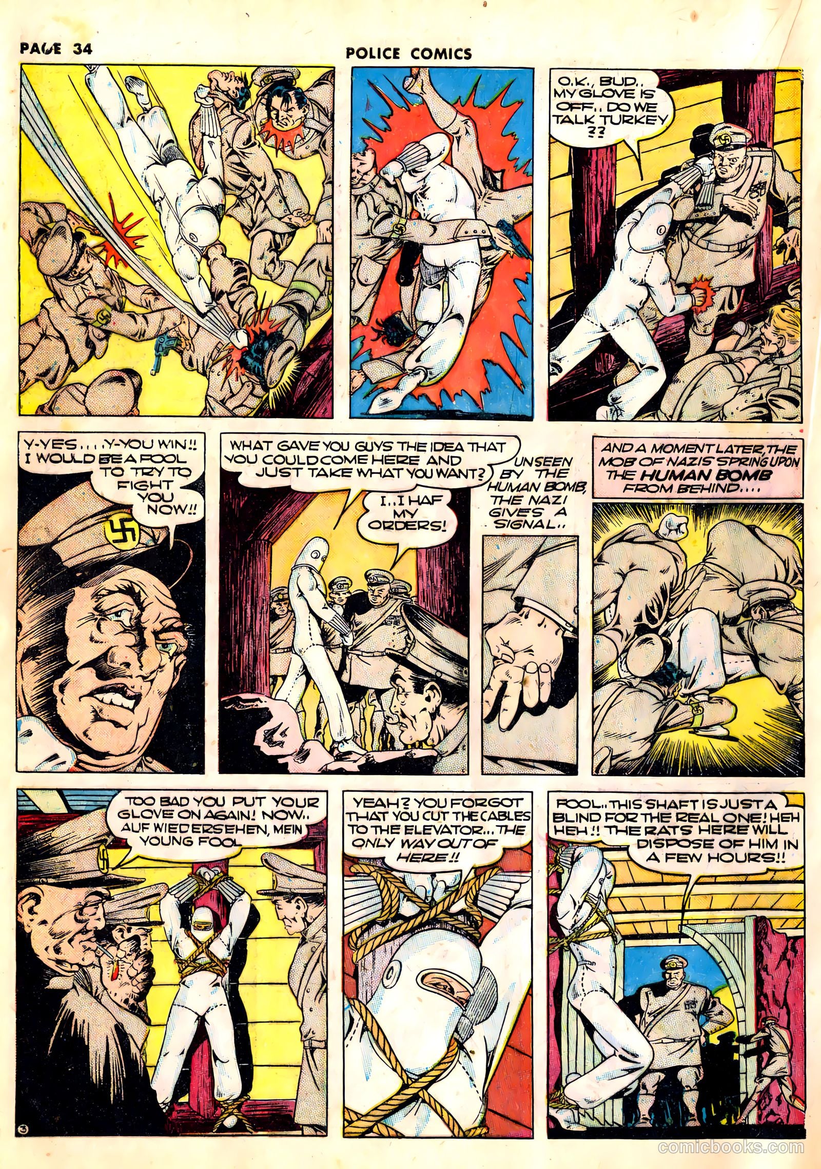 Police Comics #10 (1942) — page 36 of 68
