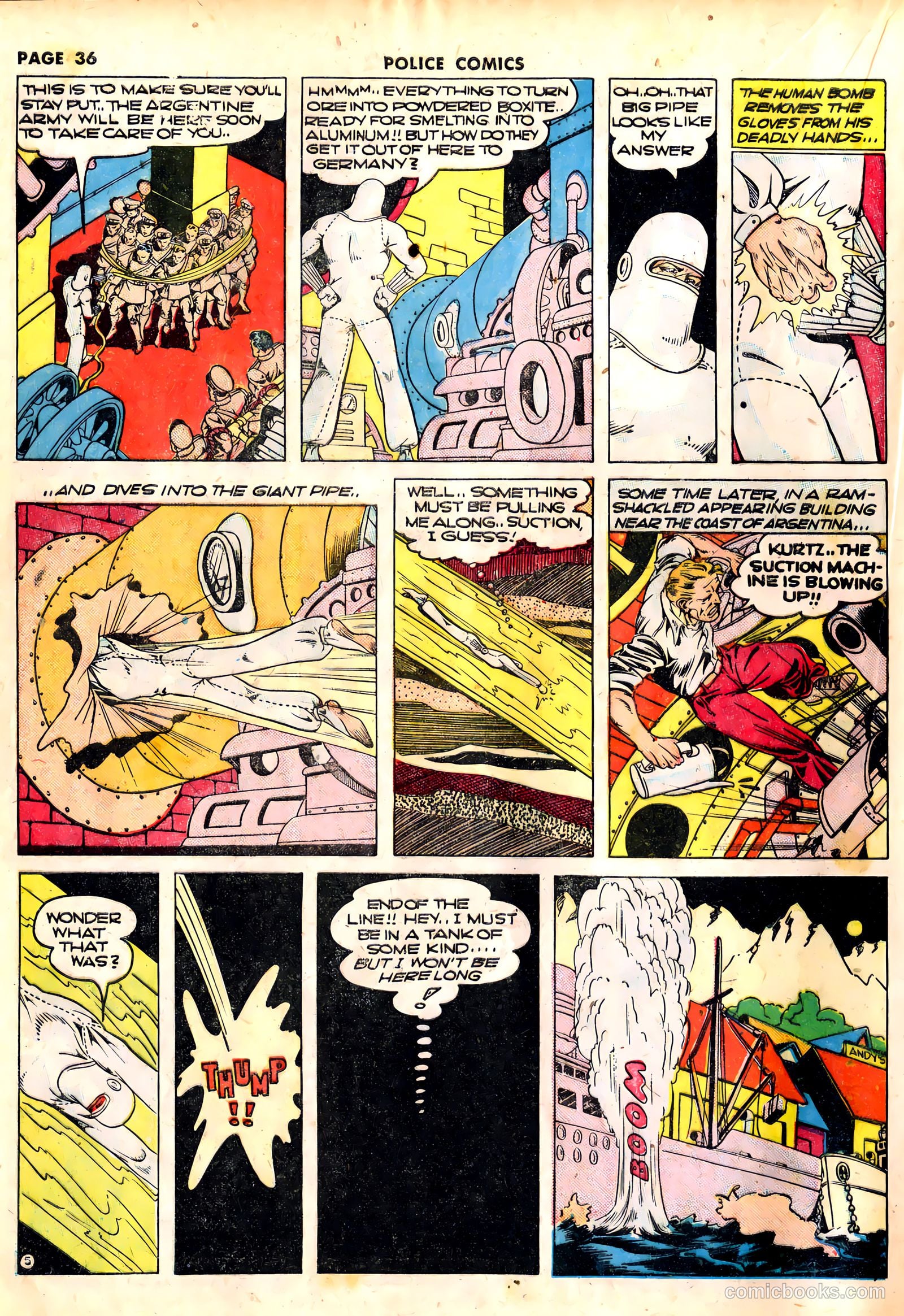 Police Comics #10 (1942) — page 38 of 68