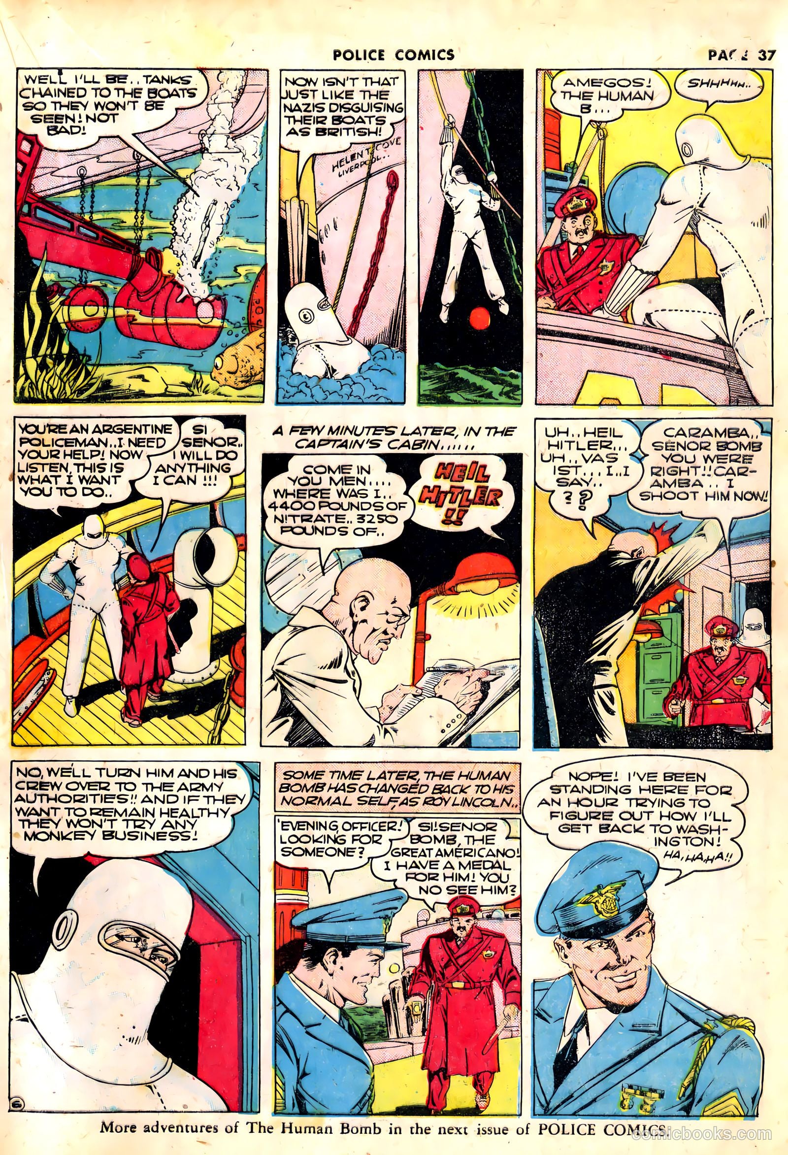 Police Comics #10 (1942) — page 39 of 68