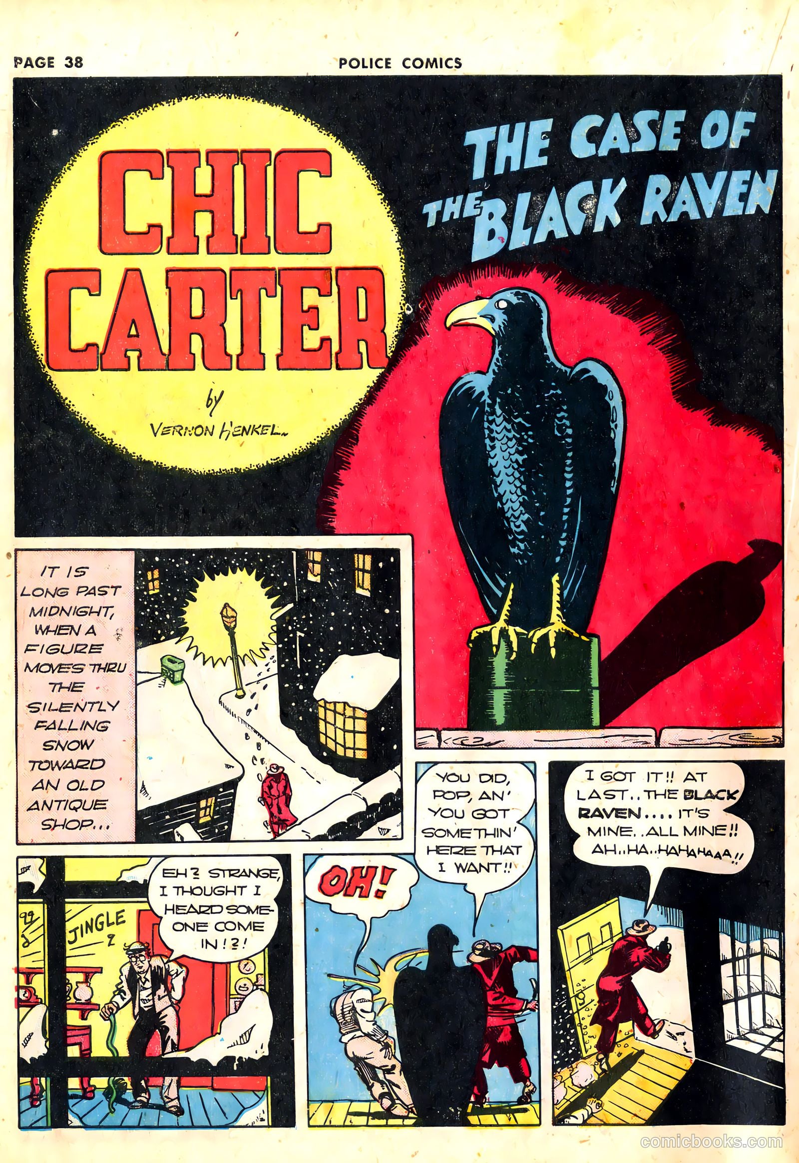 Police Comics #10 (1942) — page 40 of 68