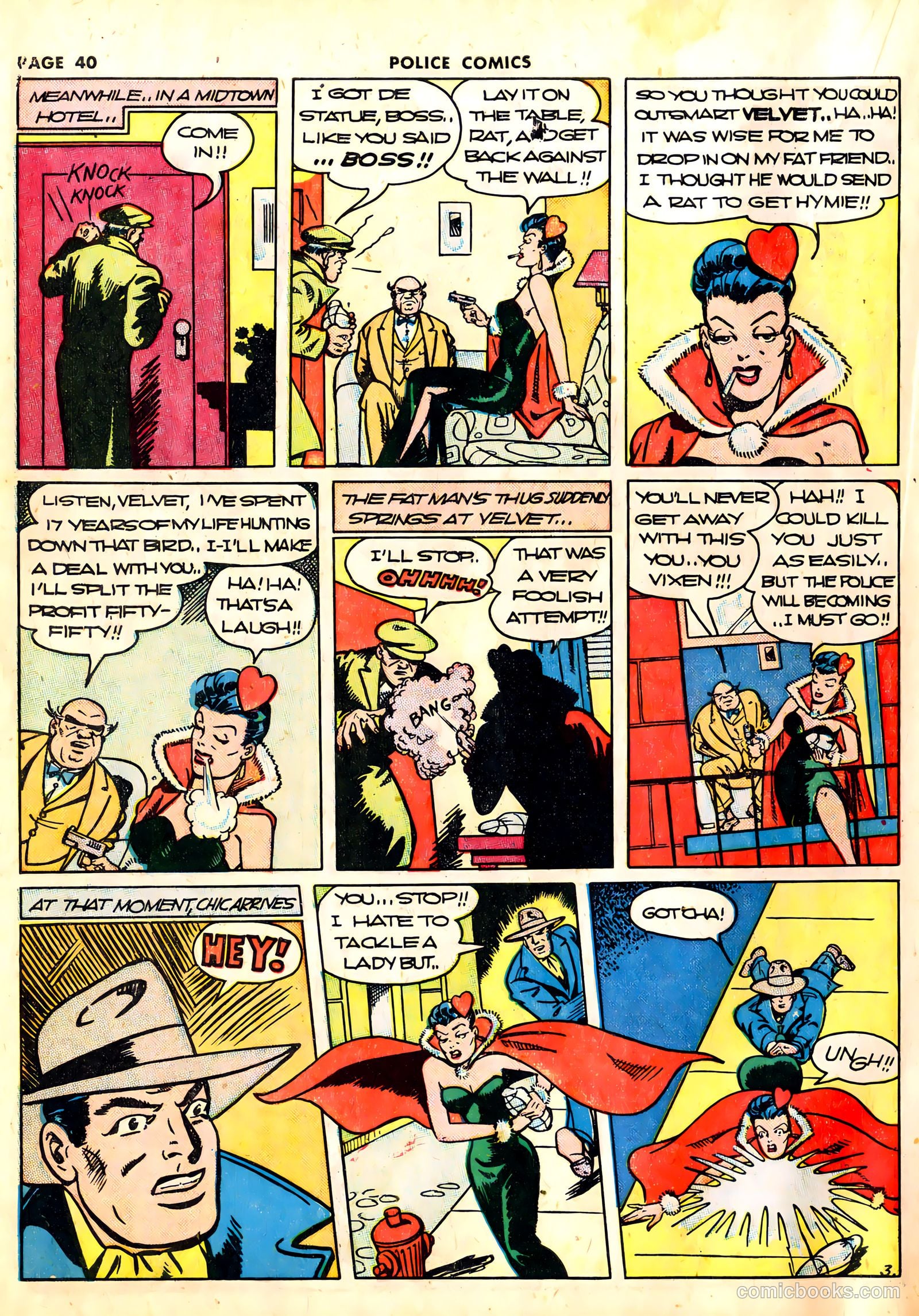 Police Comics #10 (1942) — page 42 of 68