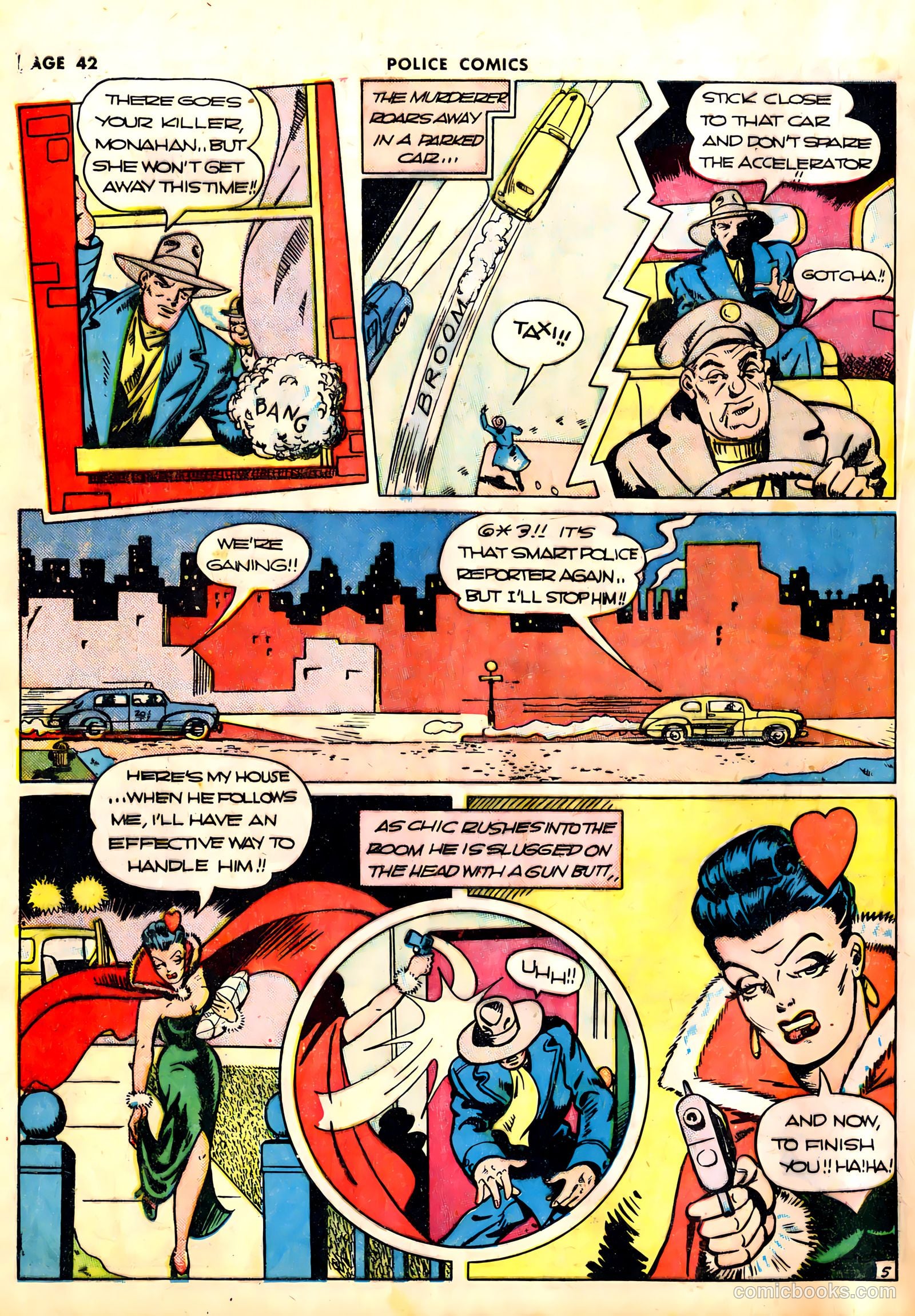 Police Comics #10 (1942) — page 44 of 68