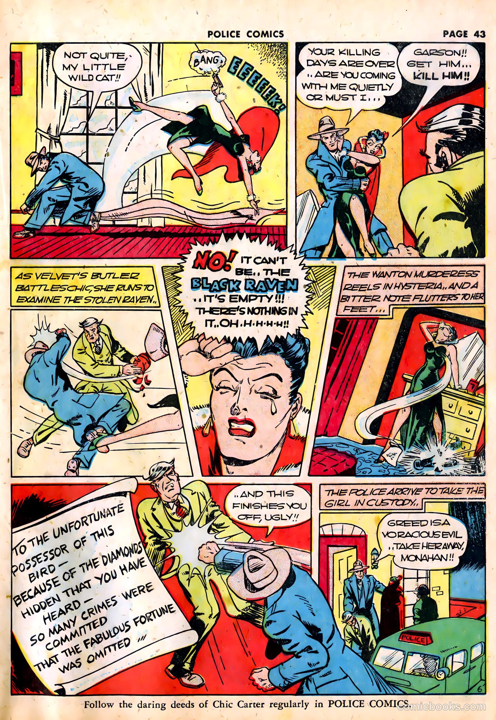 Police Comics #10 (1942) — page 45 of 68