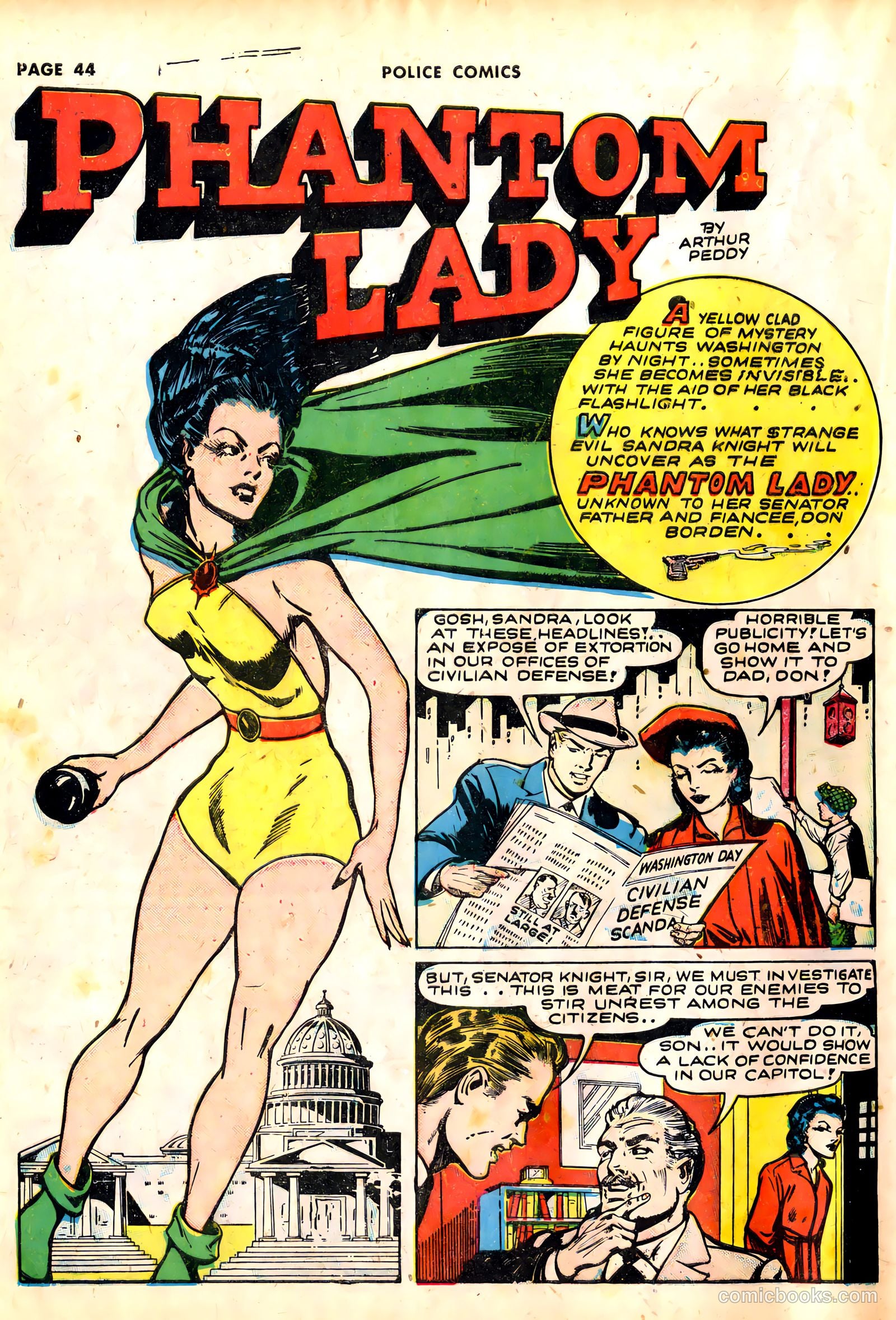 Police Comics #10 (1942) — page 46 of 68