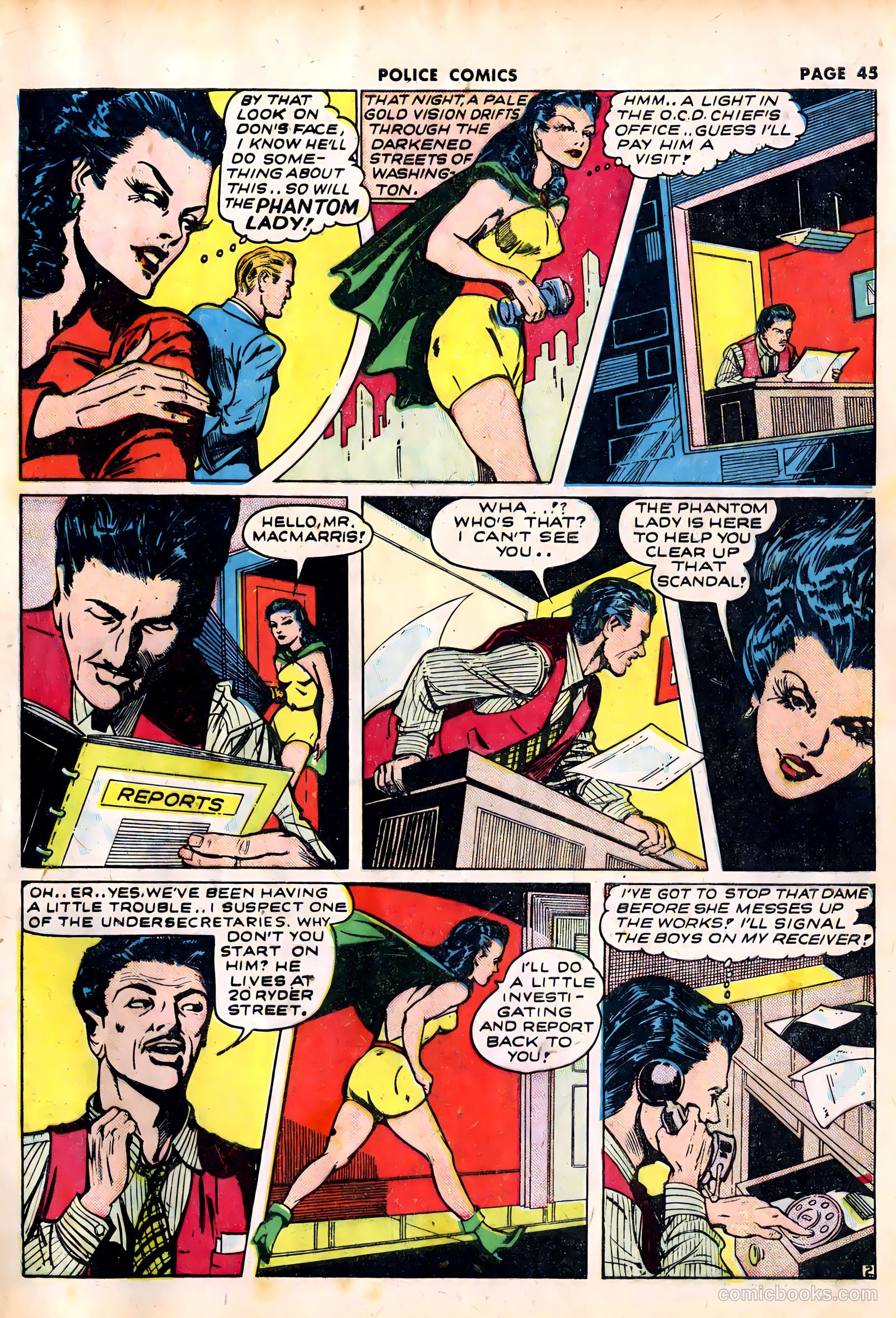 Police Comics #10 (1942) — page 47 of 68