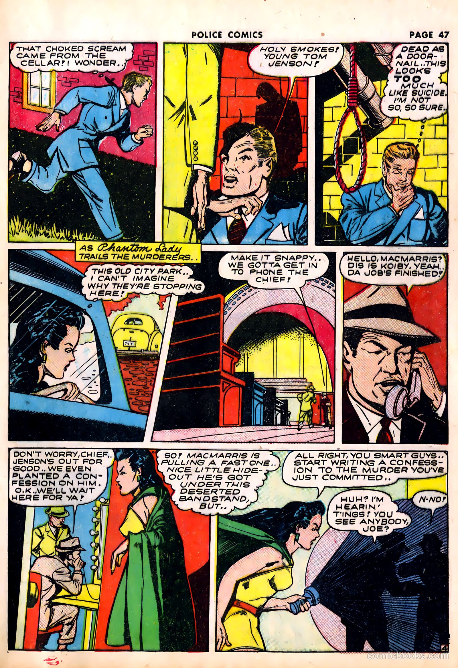 Police Comics #10 (1942) — page 49 of 68