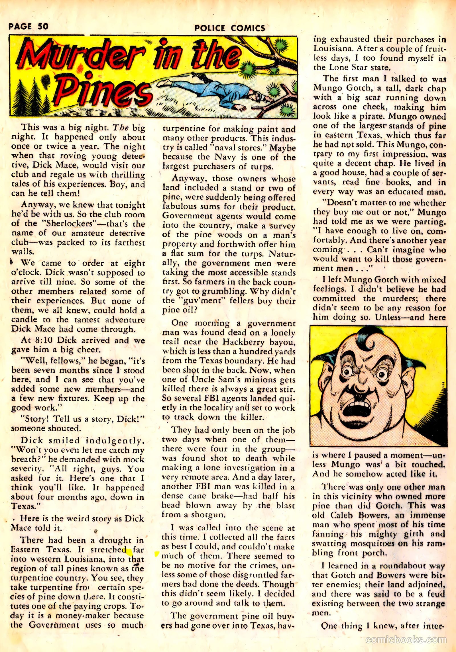 Police Comics #10 (1942) — page 52 of 68