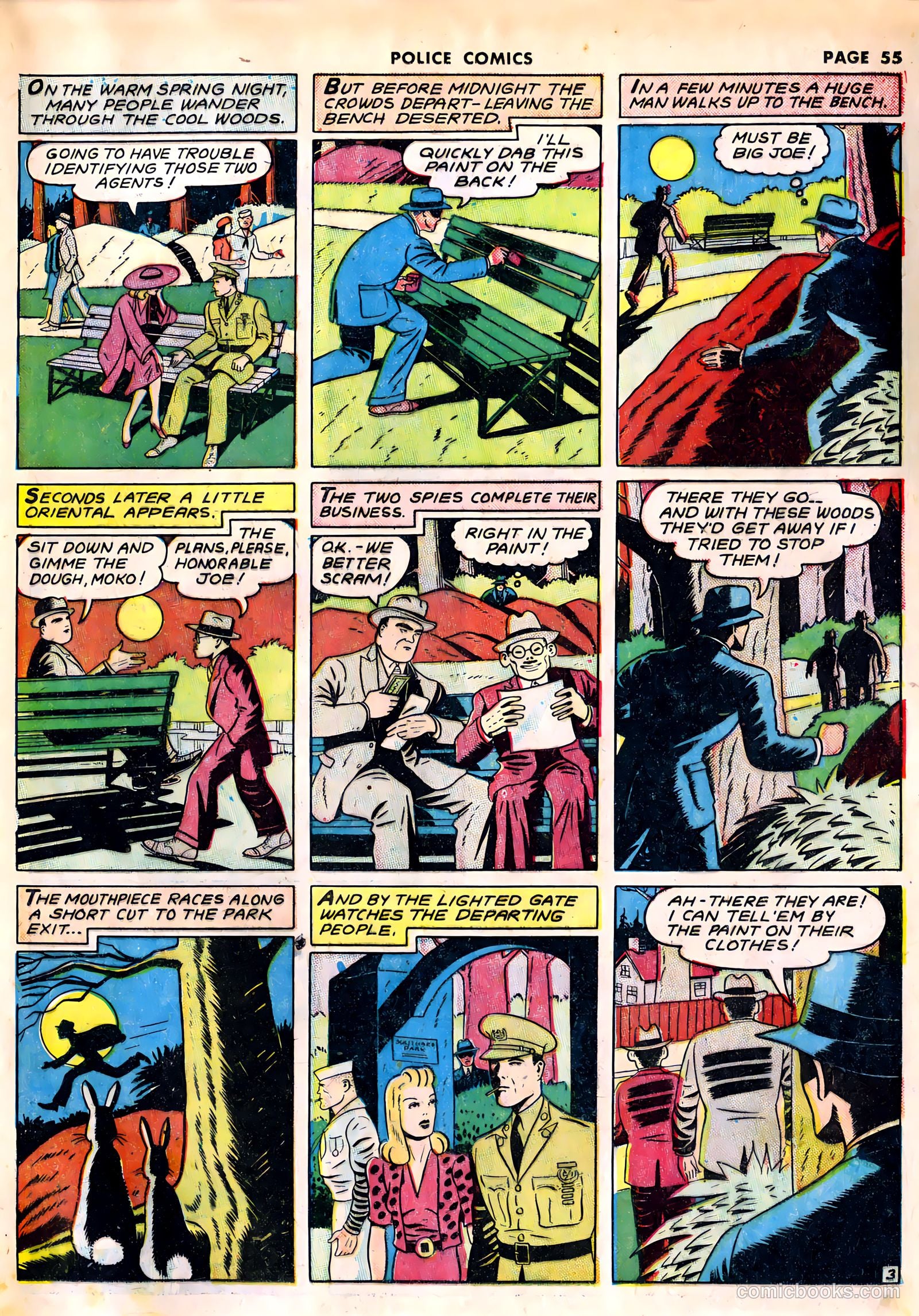 Police Comics #10 (1942) — page 57 of 68