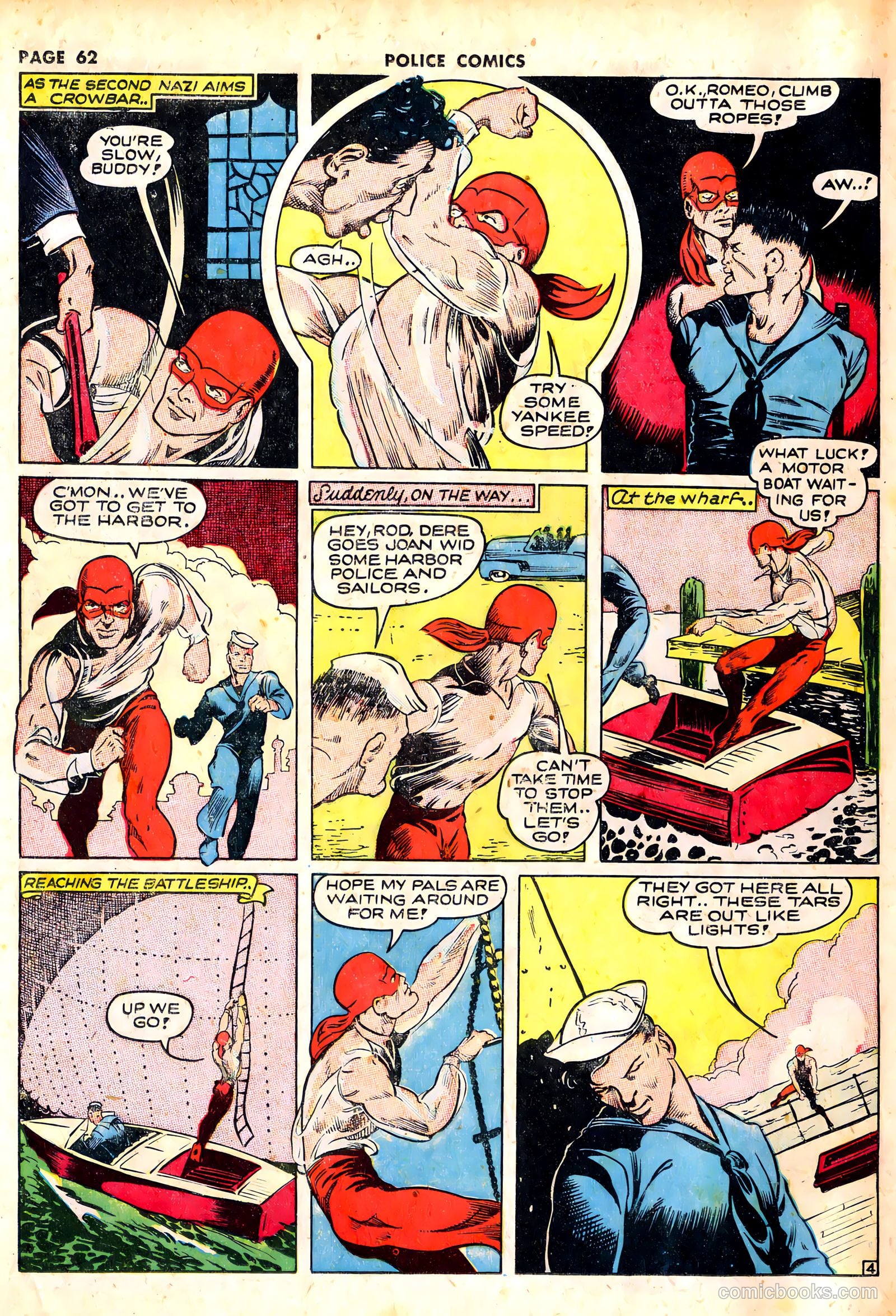 Police Comics #10 (1942) — page 64 of 68