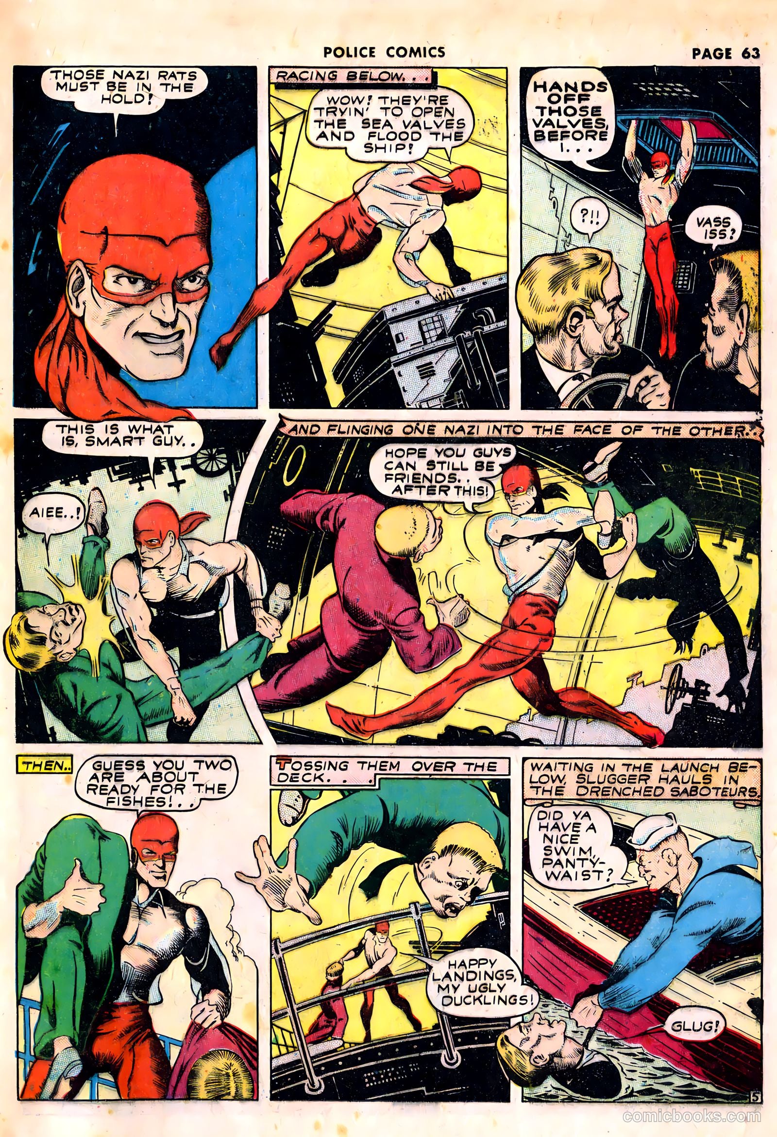 Police Comics #10 (1942) — page 65 of 68