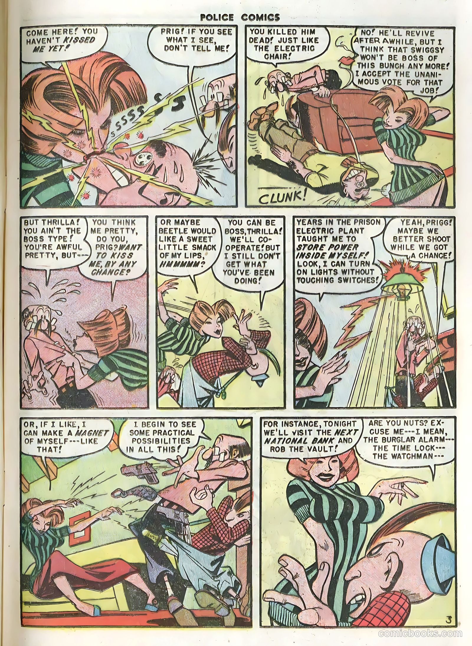 Police Comics #100 (1950) — page 5 of 36