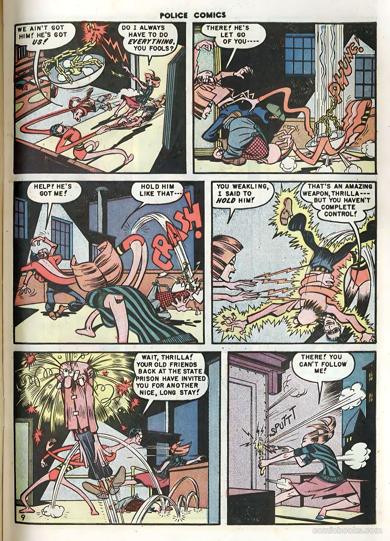 Police Comics #100 (1950) — page 11 of 36