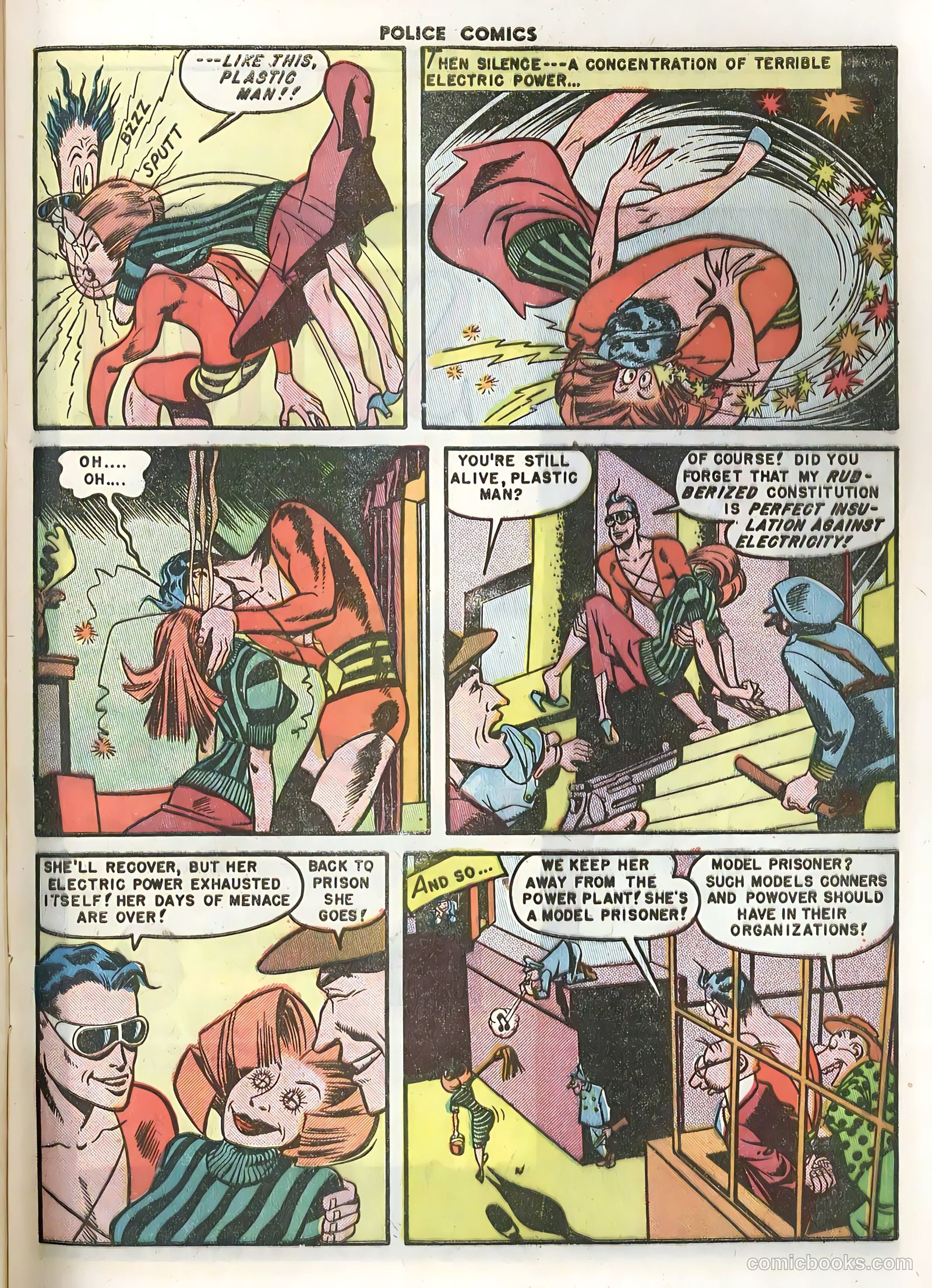 Police Comics #100 (1950) — page 13 of 36