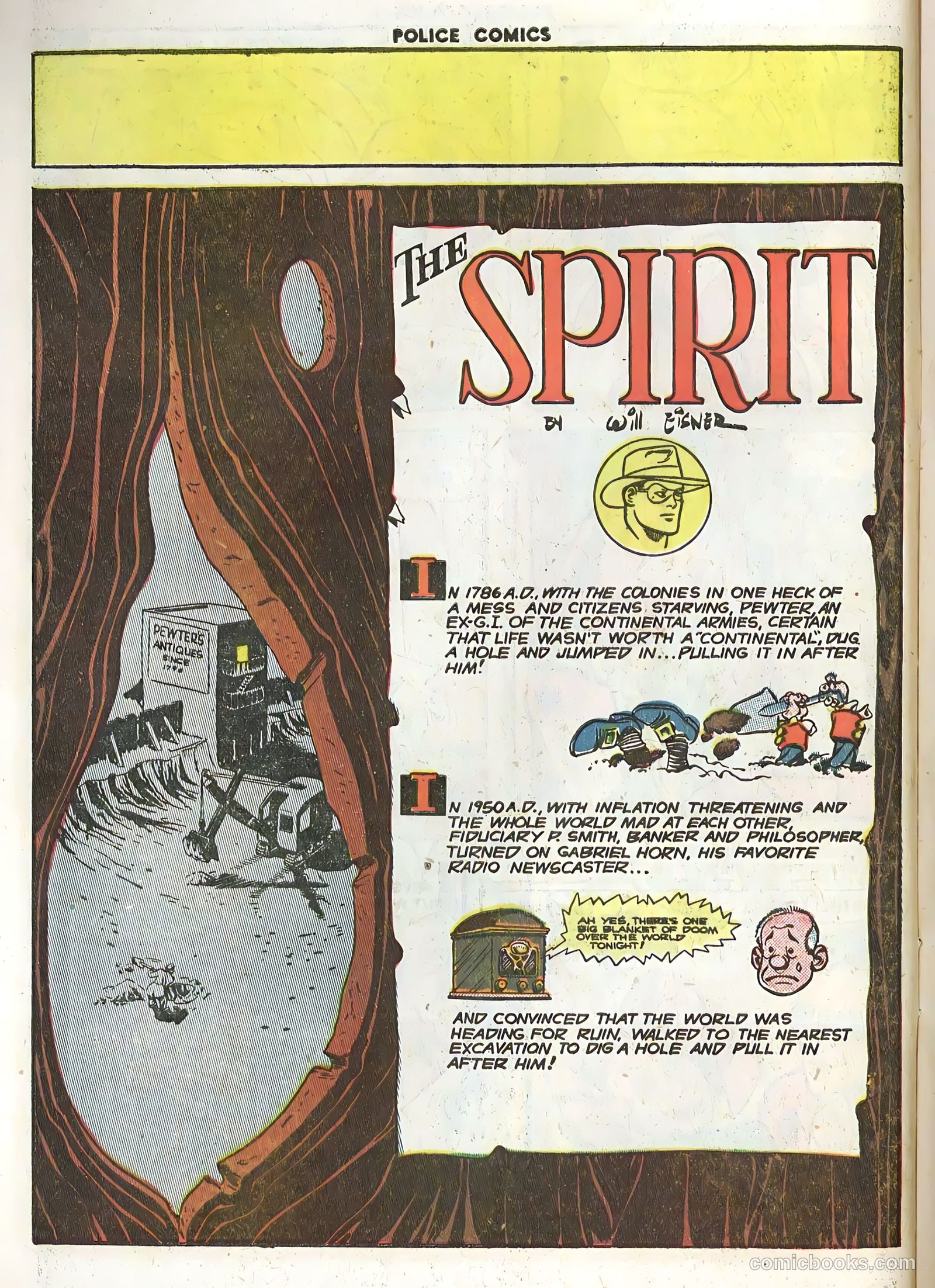 Police Comics #100 (1950) — page 14 of 36
