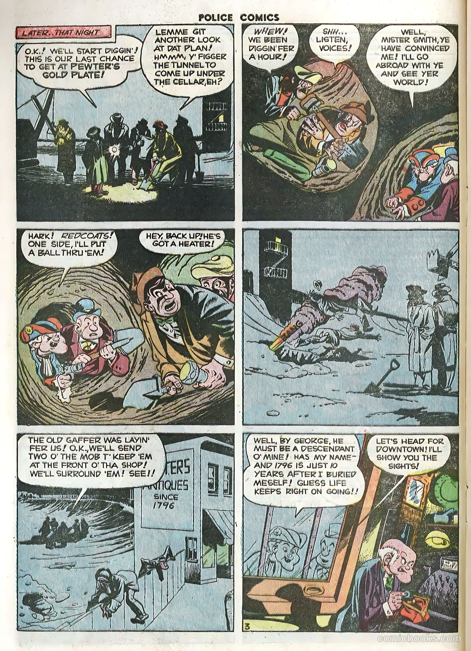 Police Comics #100 (1950) — page 16 of 36
