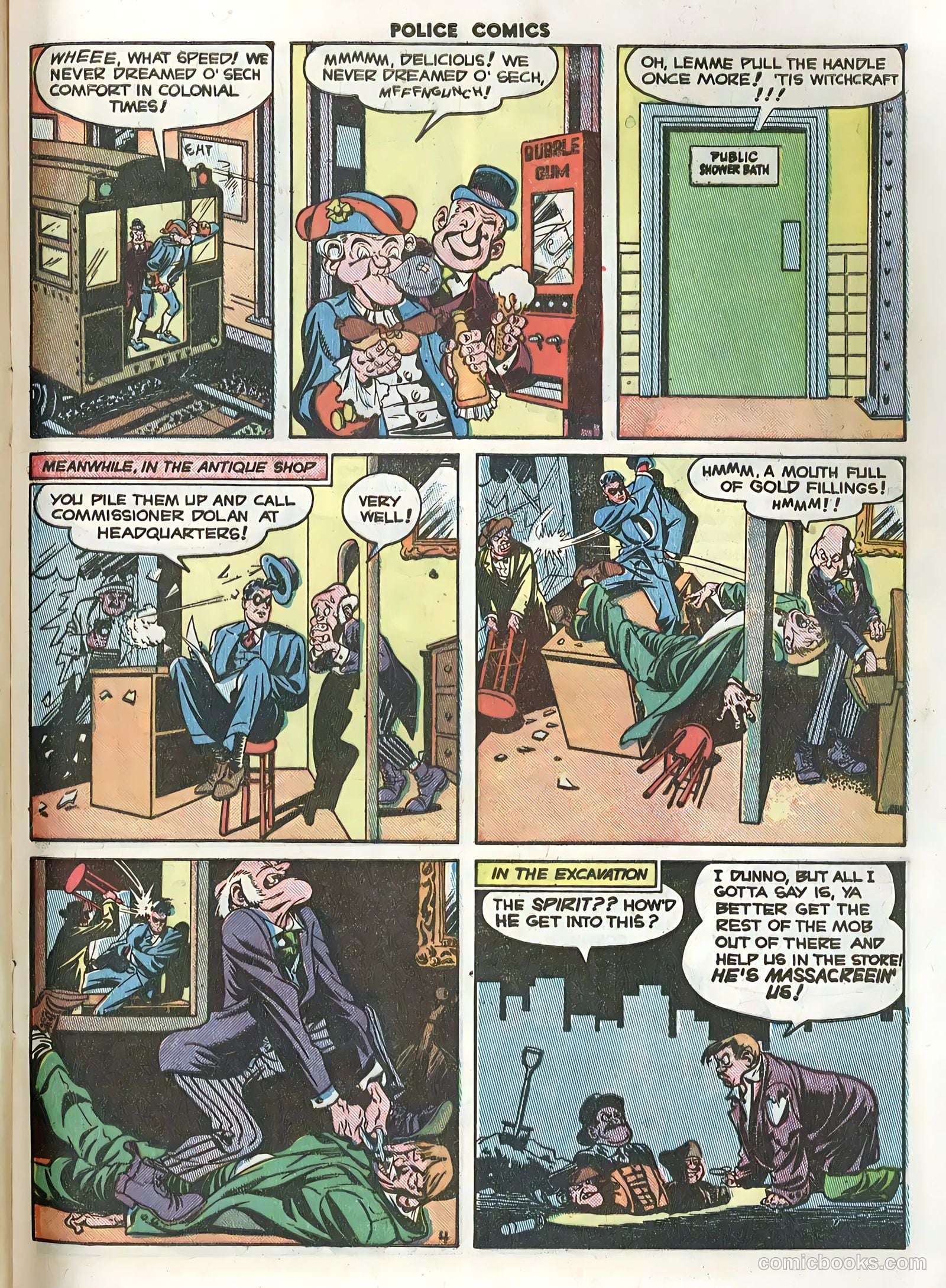Police Comics #100 (1950) — page 17 of 36