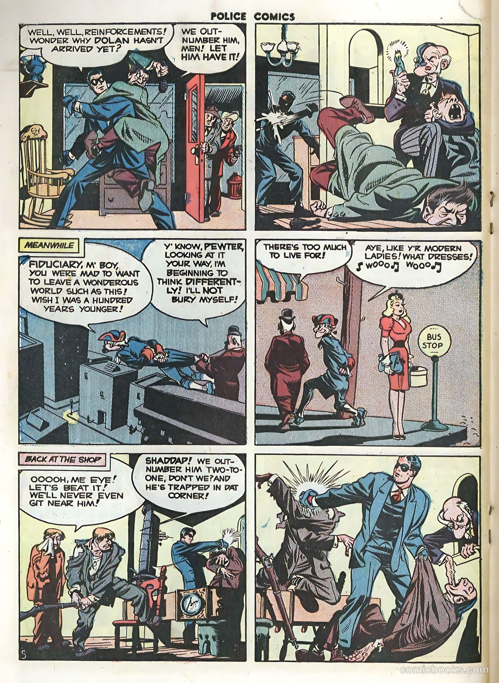 Police Comics #100 (1950) — page 18 of 36