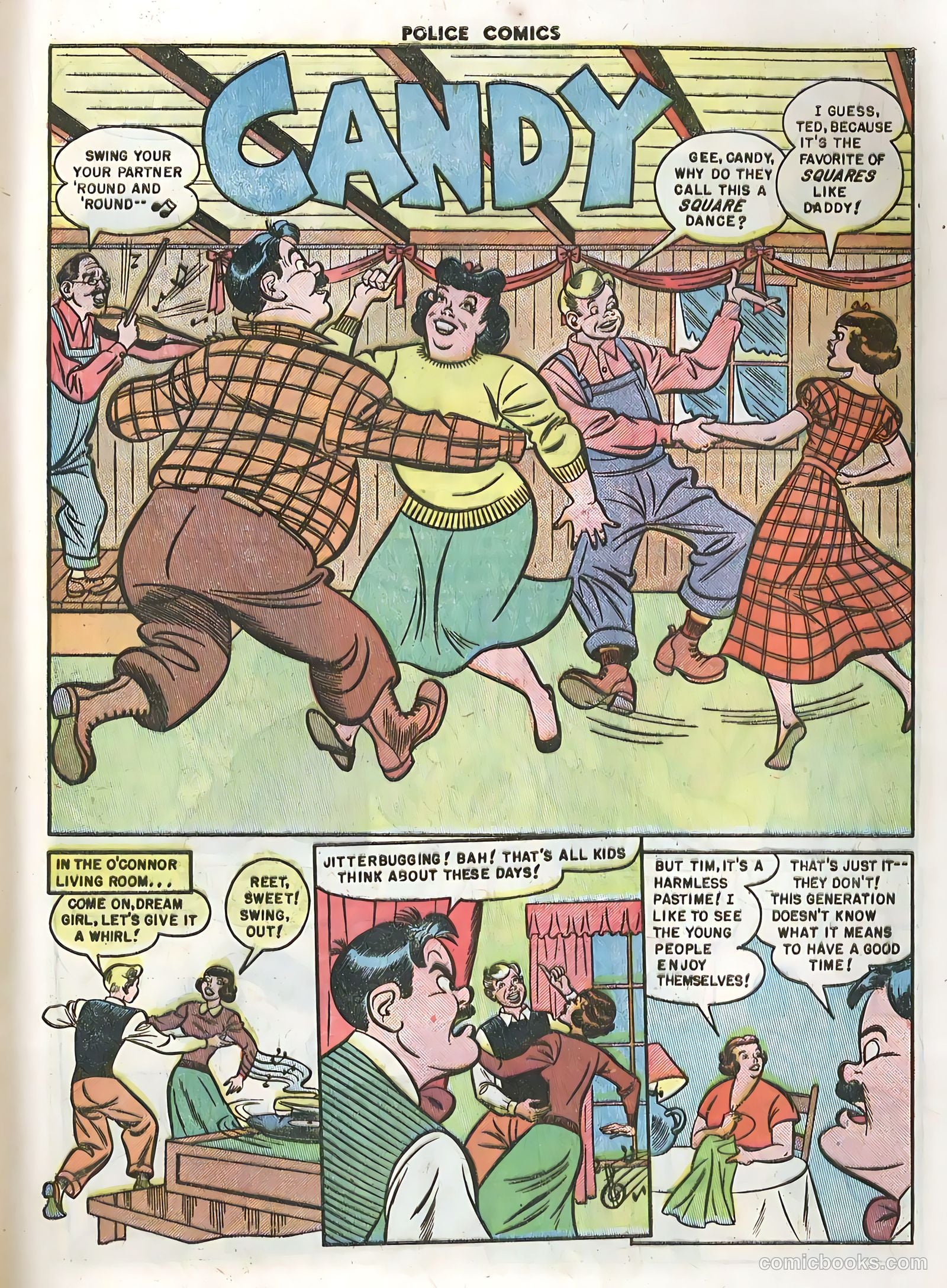 Police Comics #100 (1950) — page 21 of 36