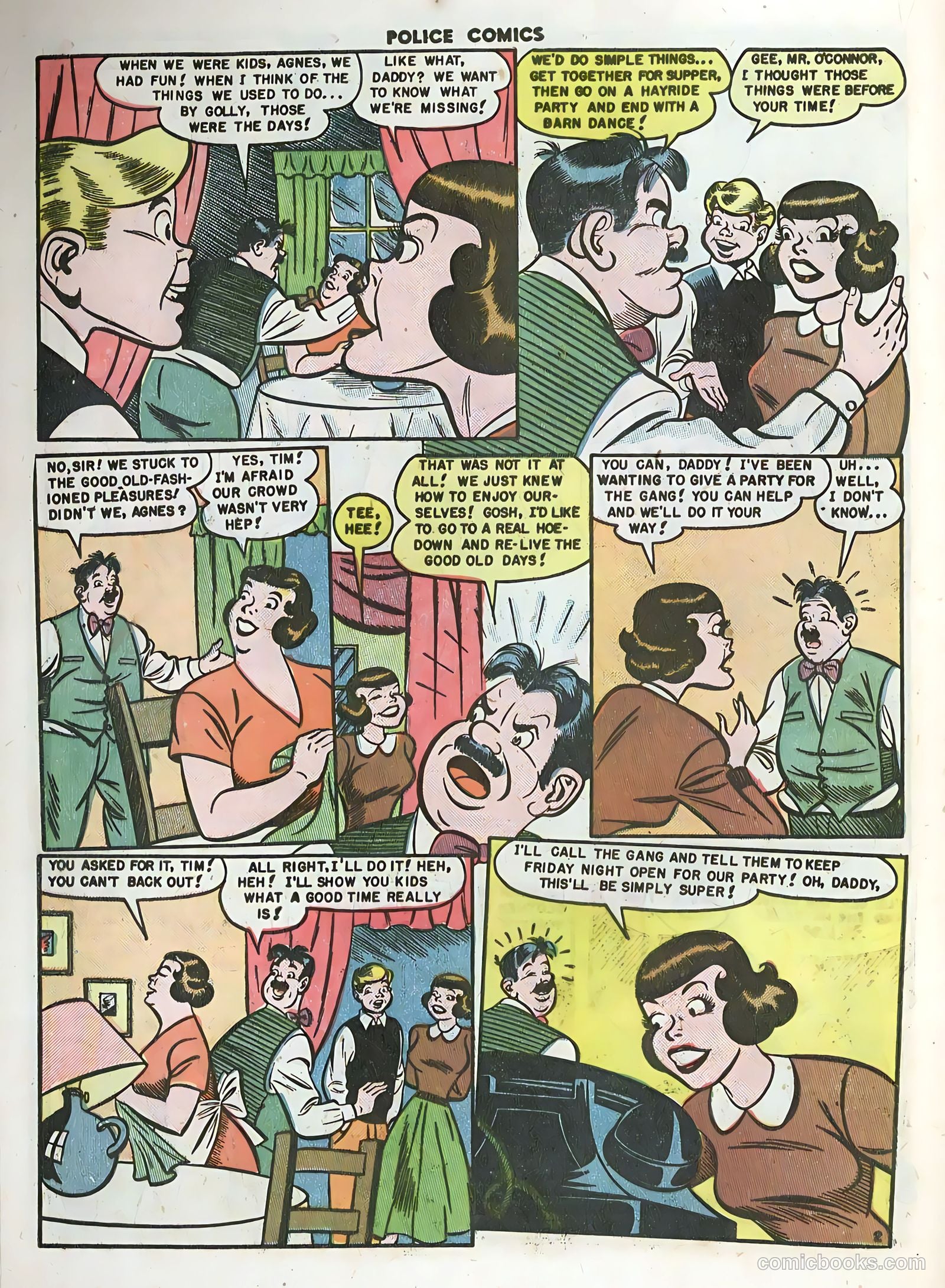 Police Comics #100 (1950) — page 22 of 36