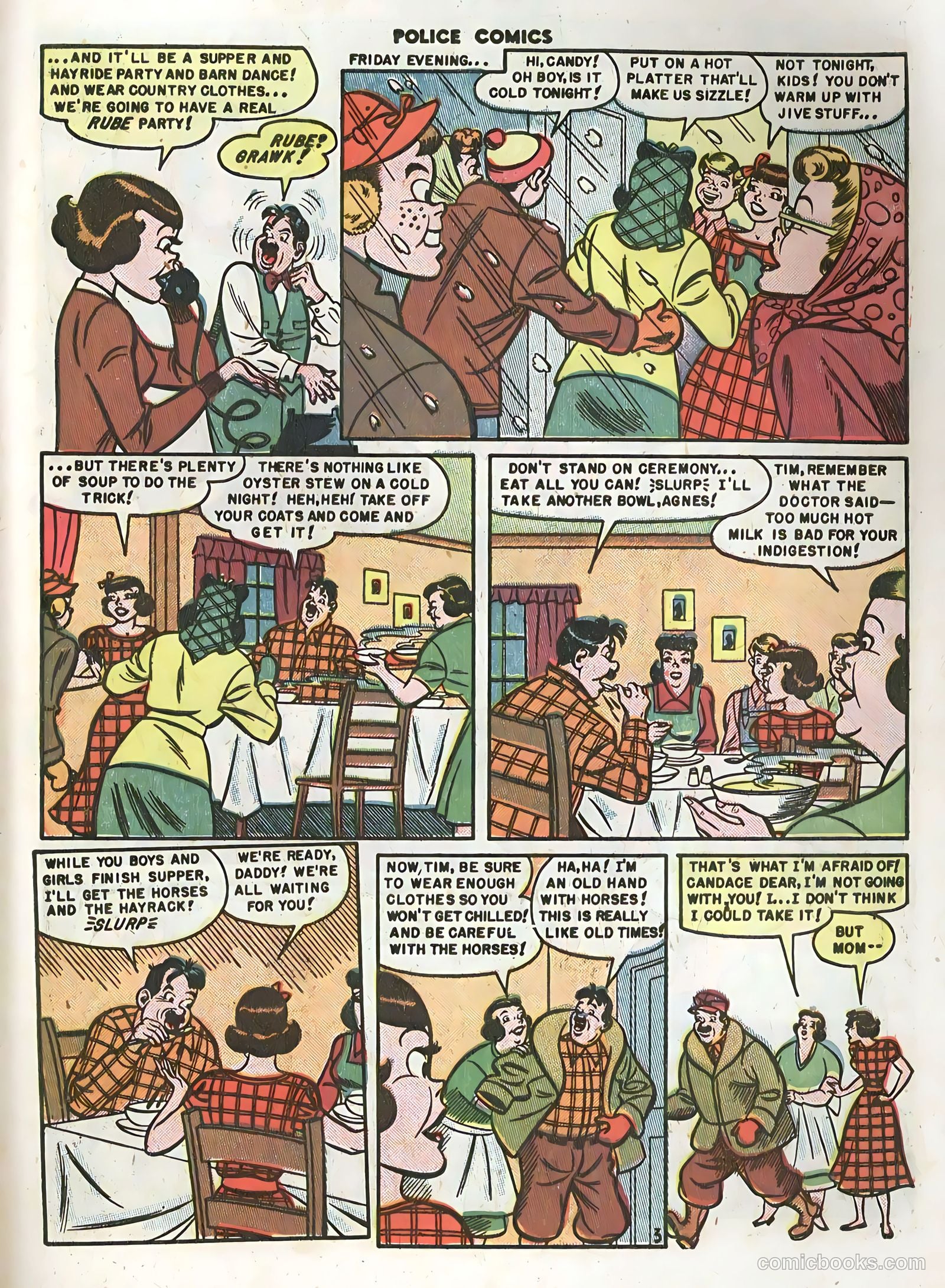 Police Comics #100 (1950) — page 23 of 36