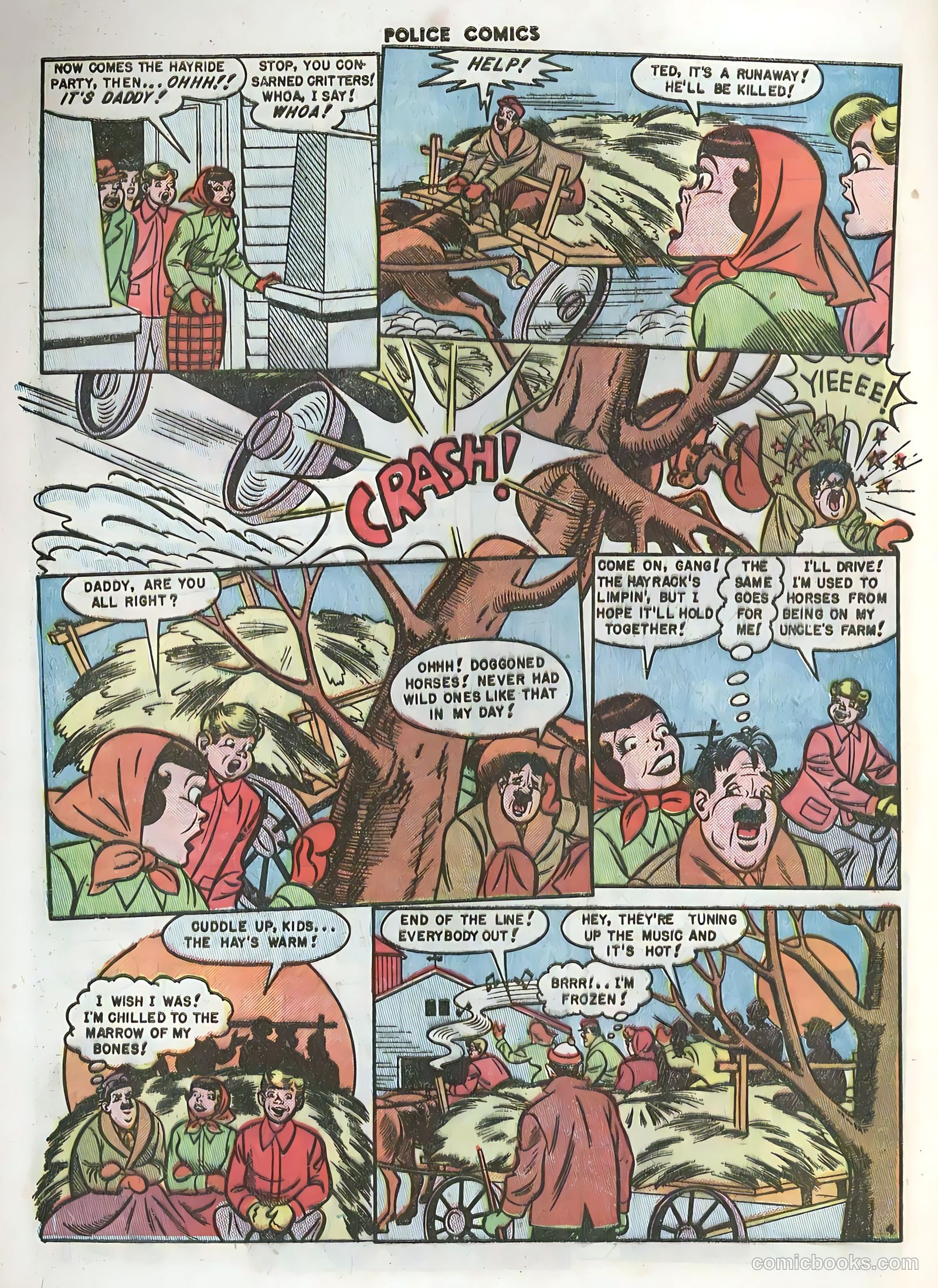 Police Comics #100 (1950) — page 24 of 36