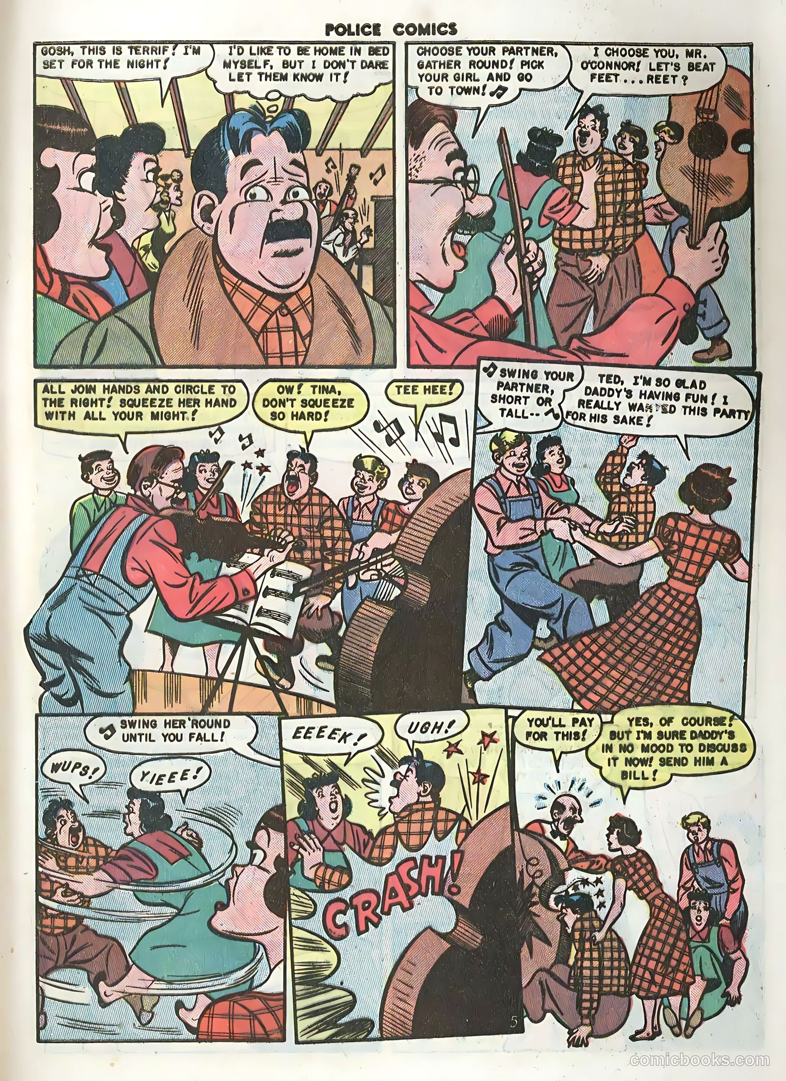 Police Comics #100 (1950) — page 25 of 36