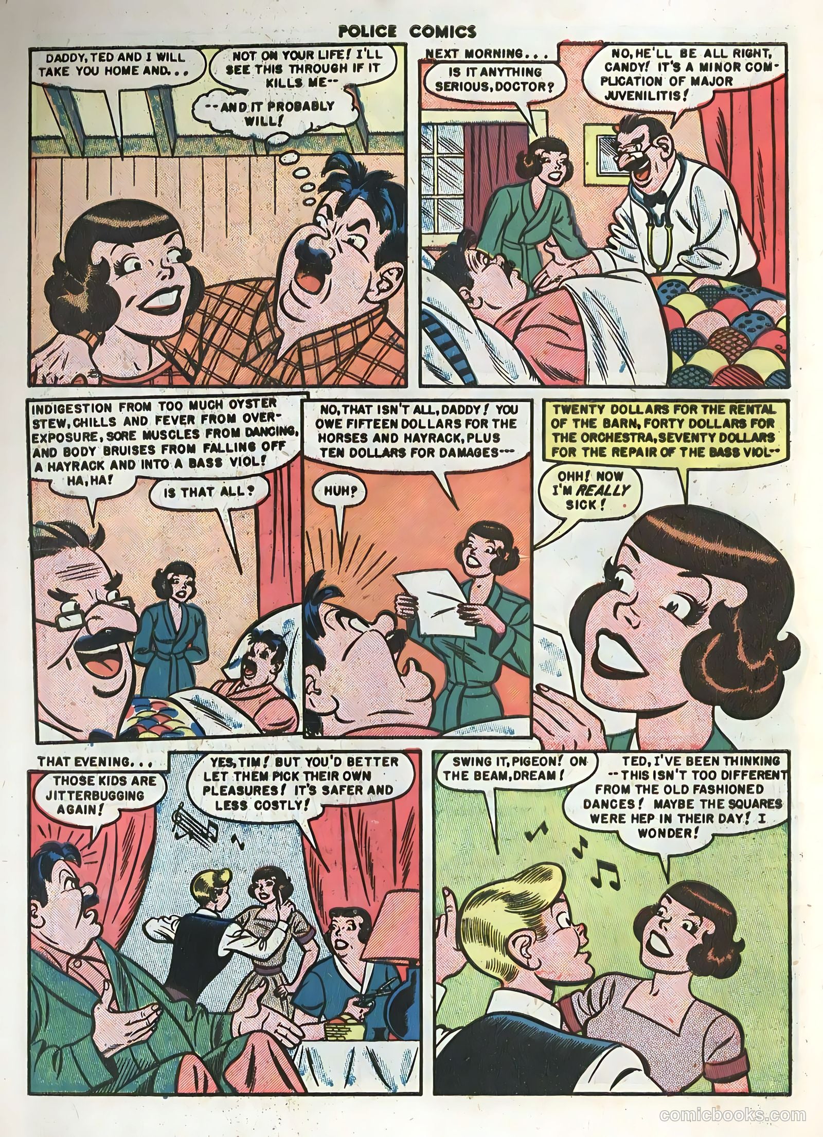Police Comics #100 (1950) — page 26 of 36