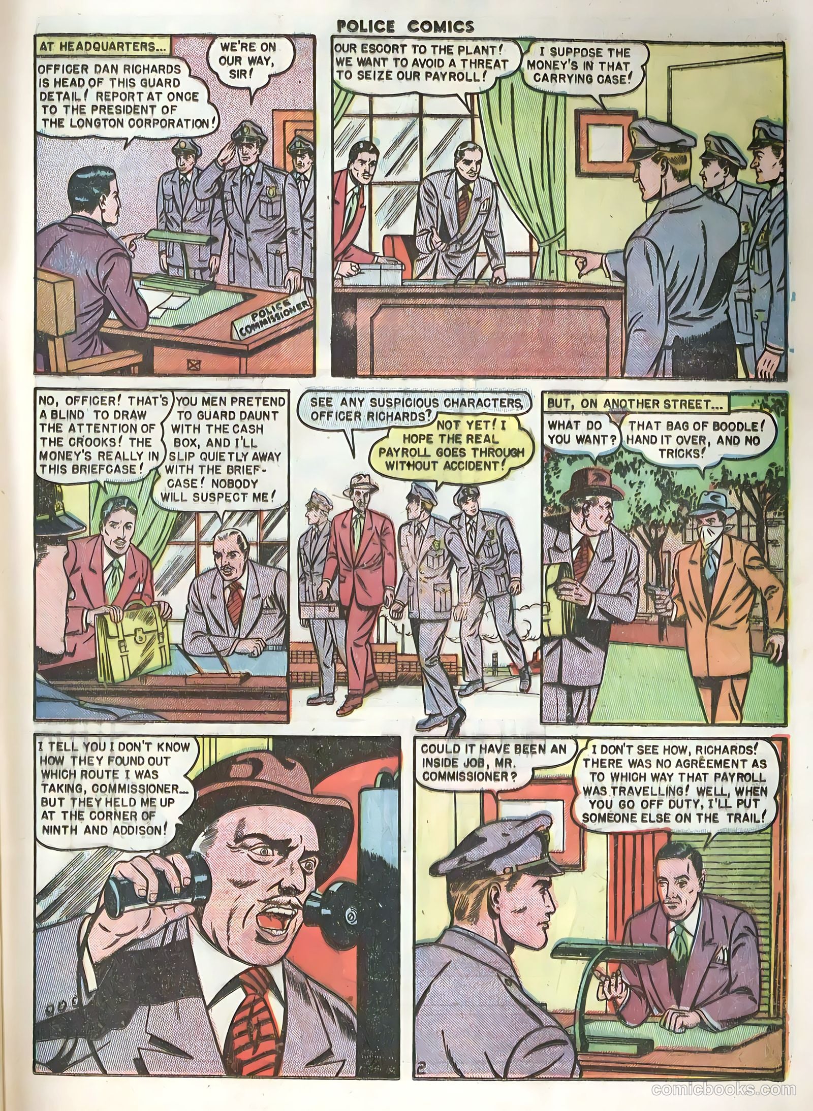 Police Comics #100 (1950) — page 29 of 36