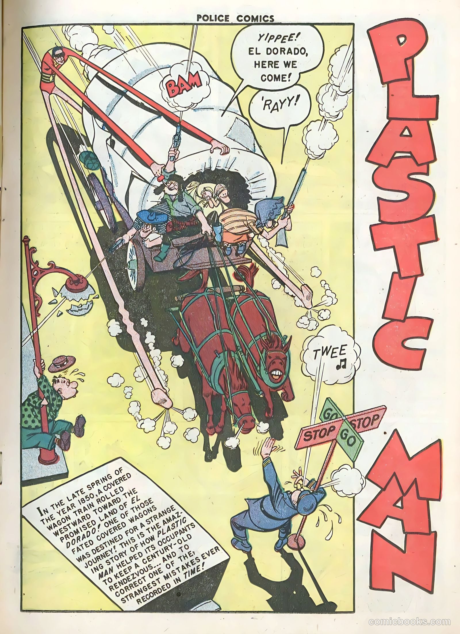 Police Comics #101 (1950) — page 3 of 36