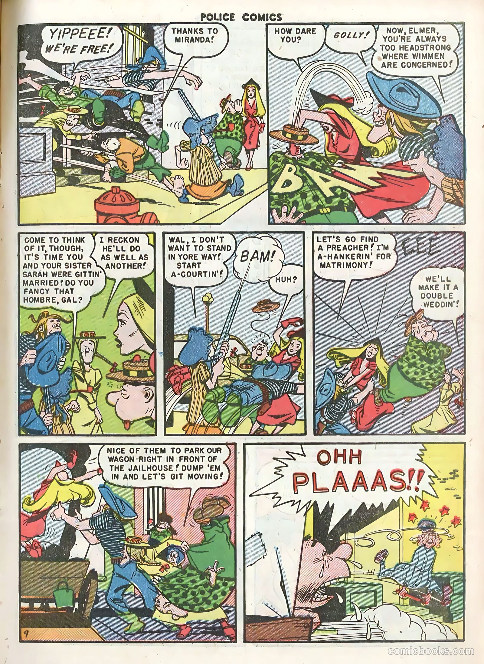 Police Comics #101 (1950) — page 11 of 36