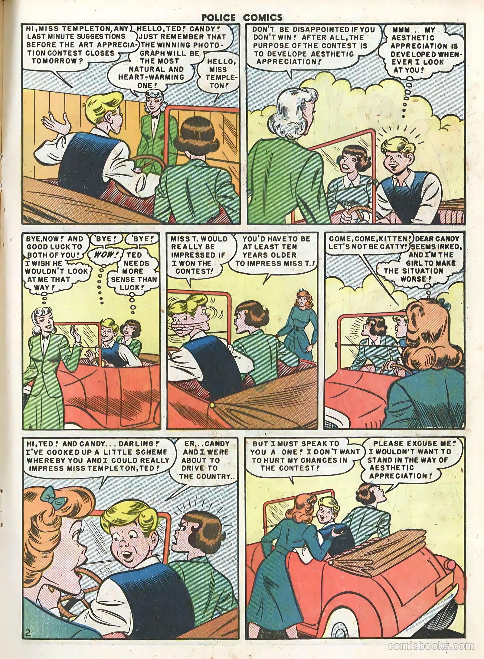 Police Comics #101 (1950) — page 15 of 36