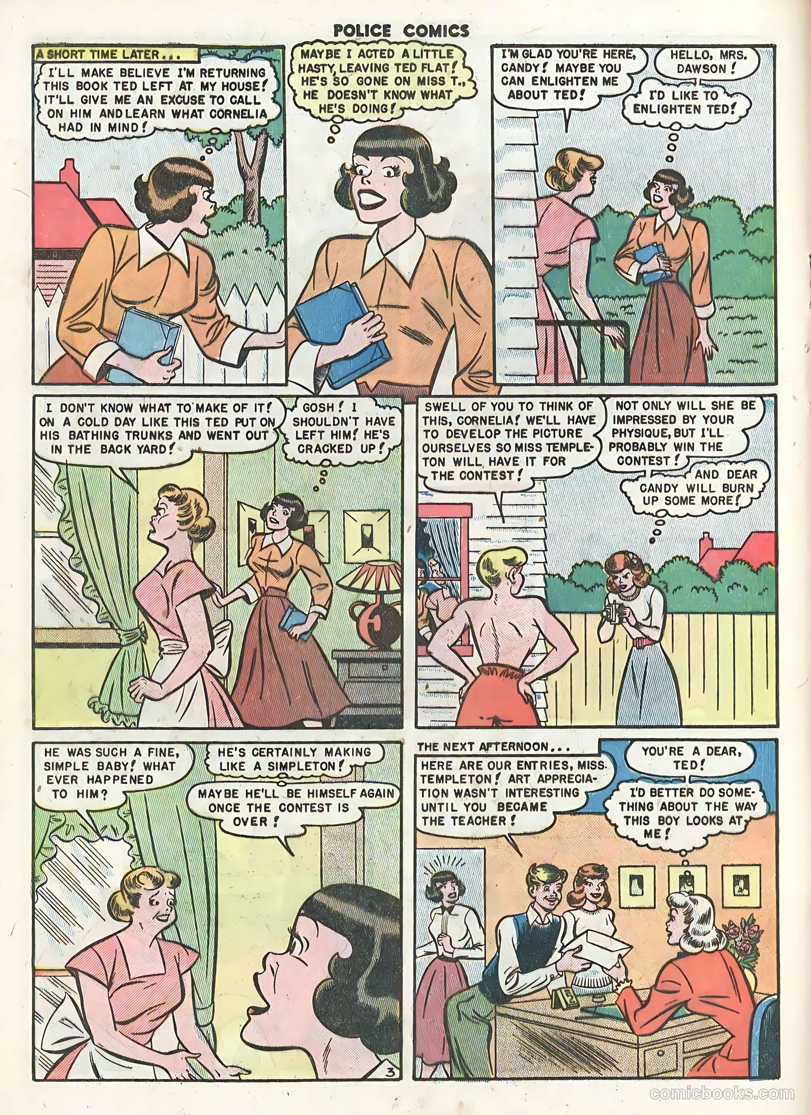 Police Comics #101 (1950) — page 16 of 36