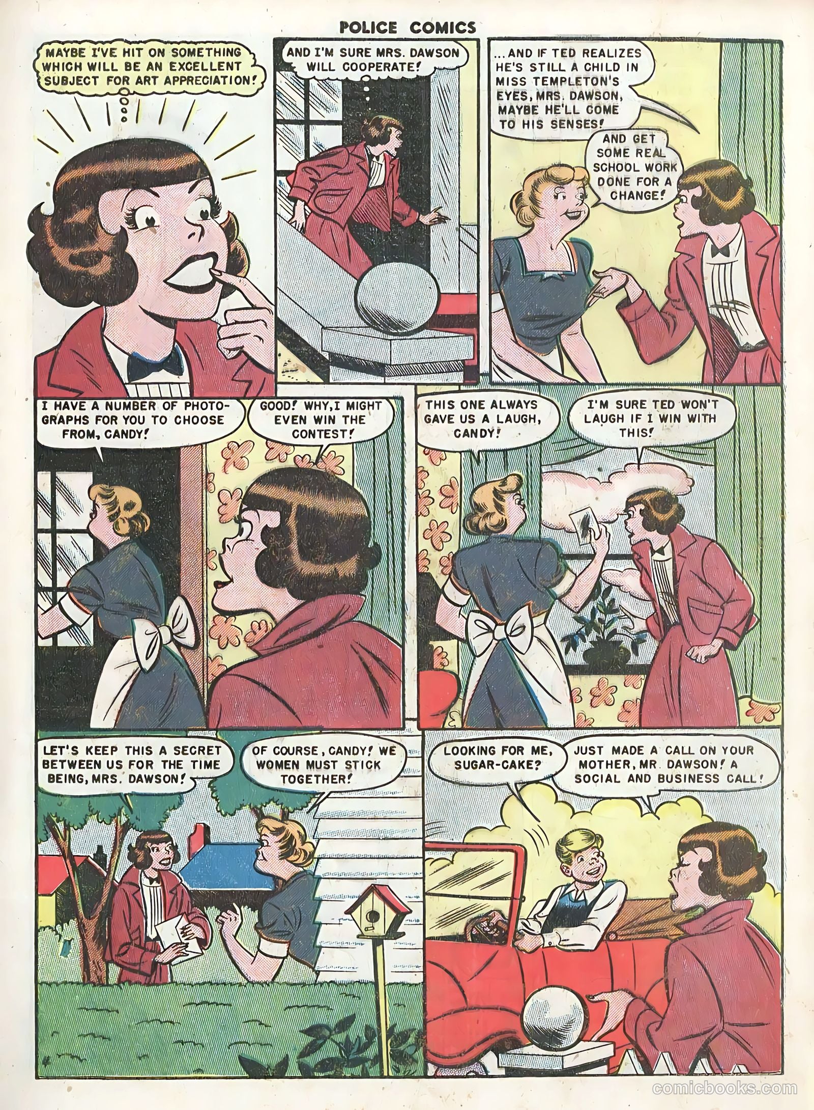 Police Comics #101 (1950) — page 17 of 36