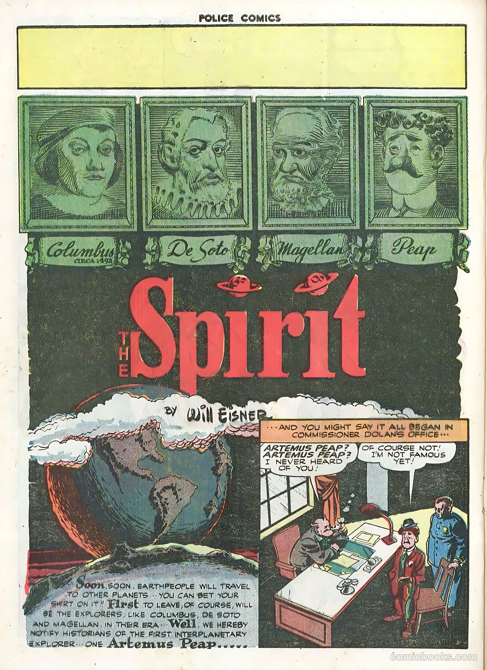 Police Comics #101 (1950) — page 20 of 36