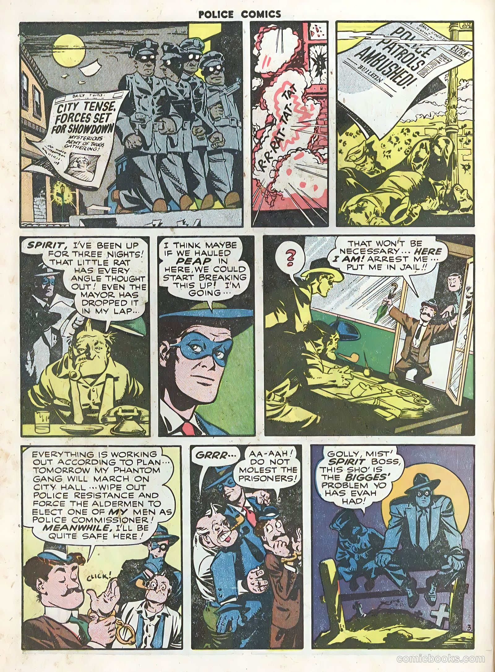Police Comics #101 (1950) — page 22 of 36