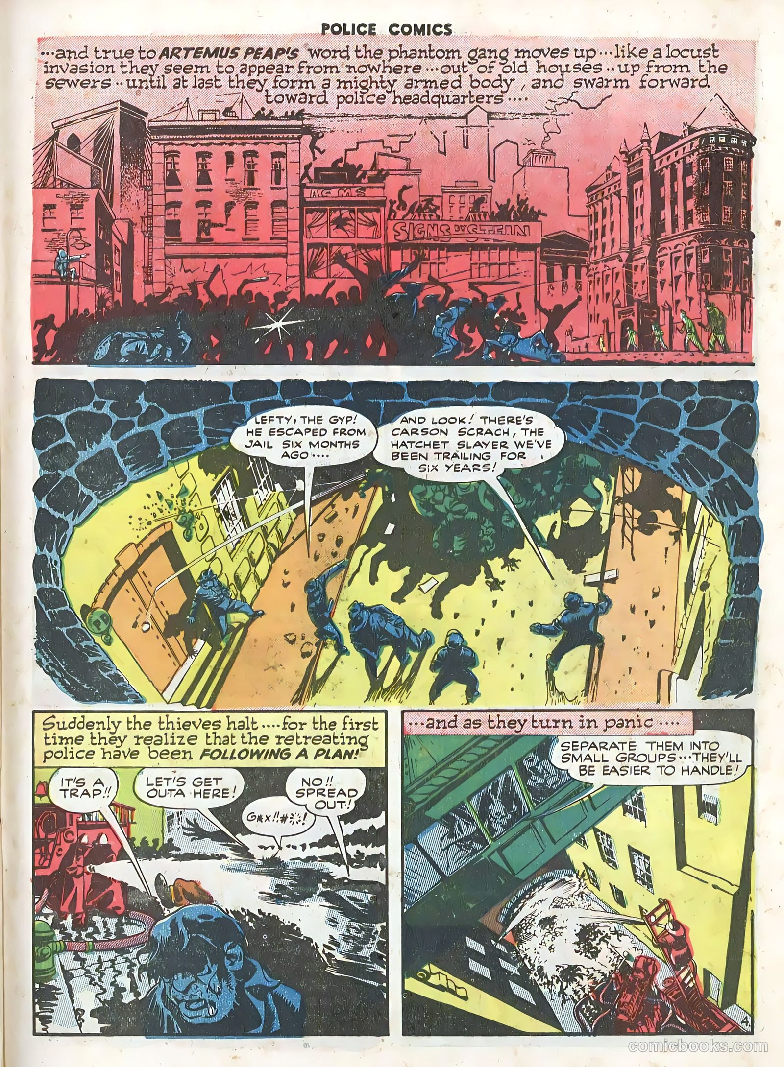 Police Comics #101 (1950) — page 23 of 36