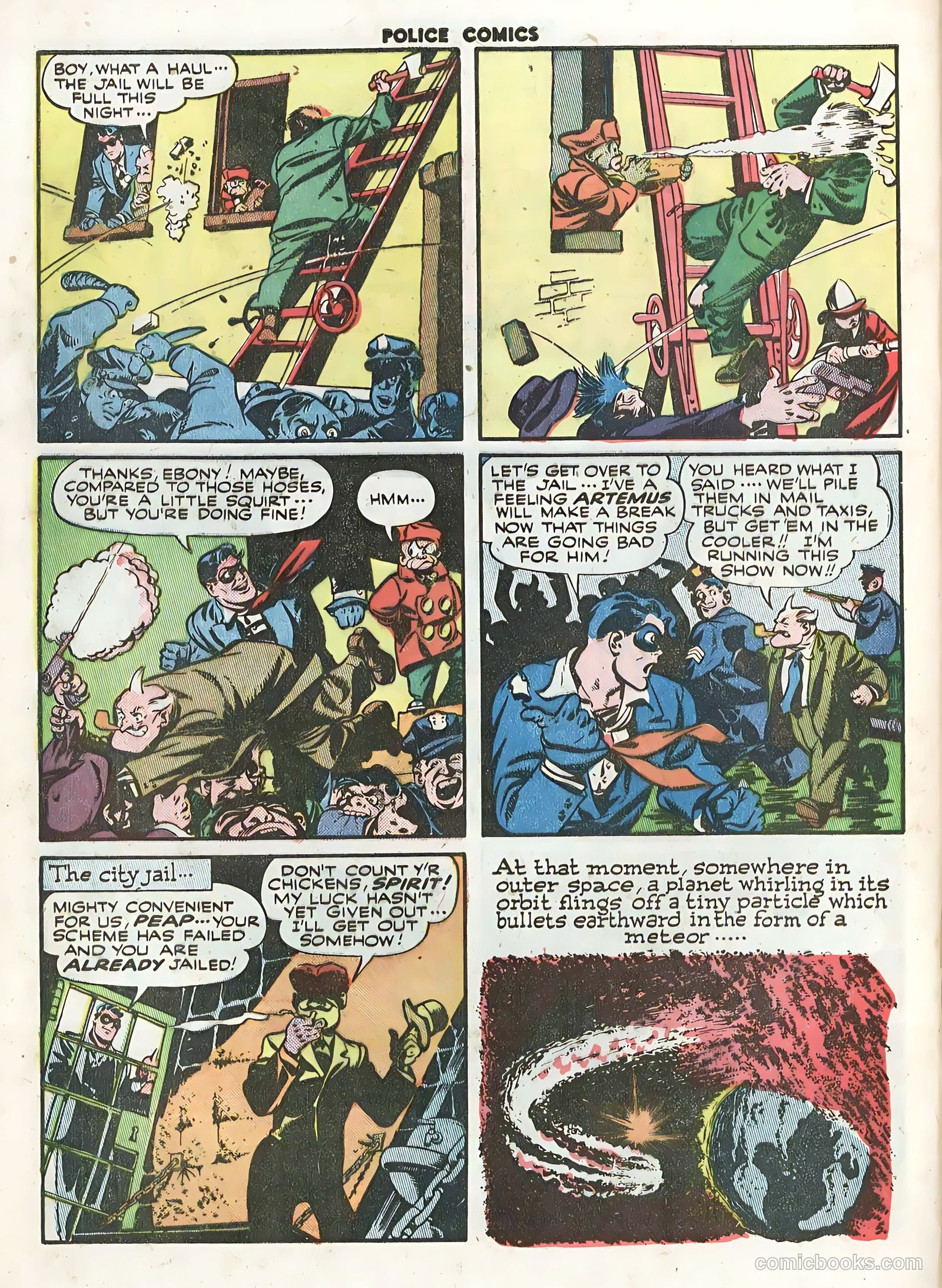 Police Comics #101 (1950) — page 24 of 36