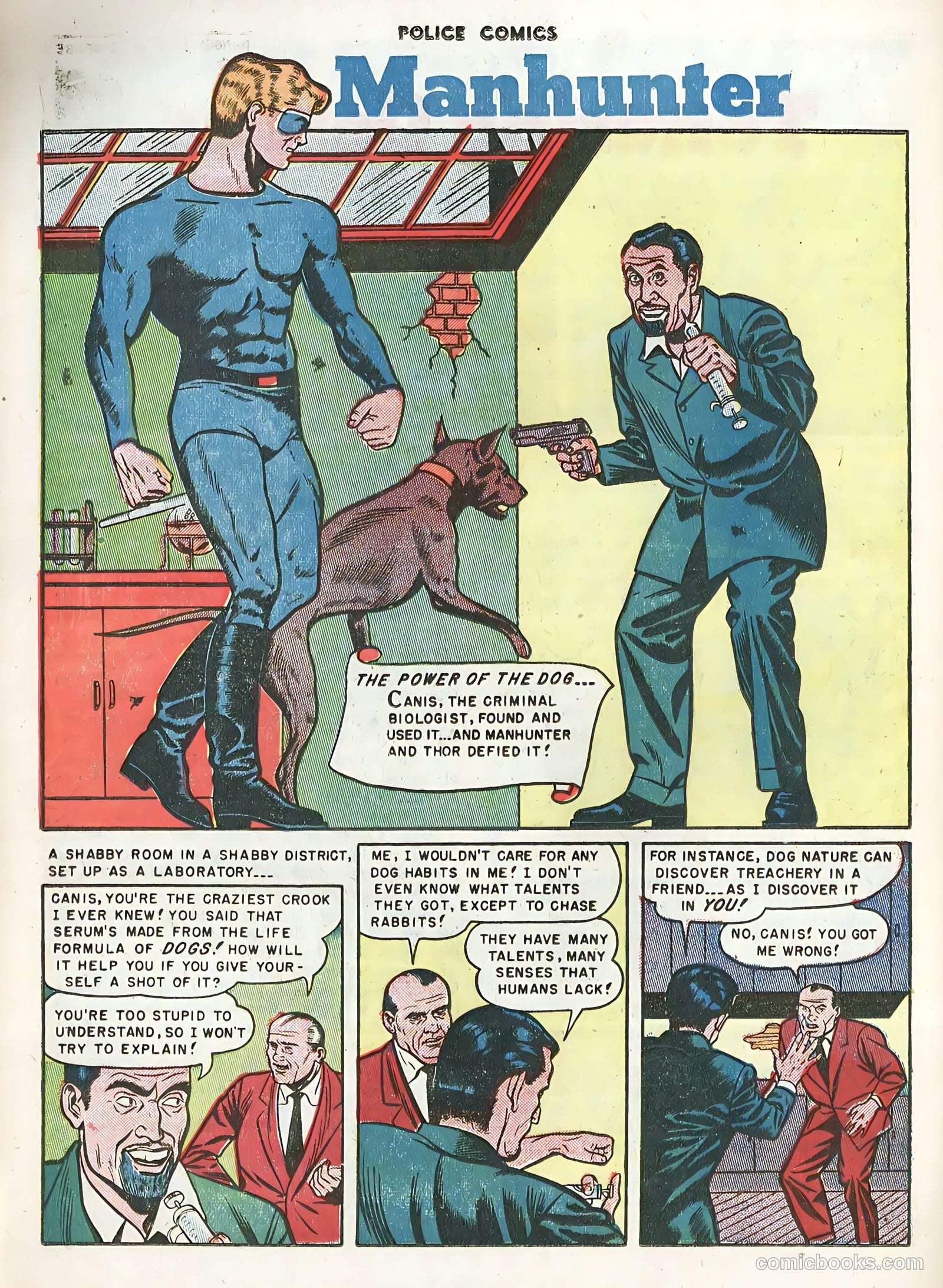 Police Comics #101 (1950) — page 28 of 36