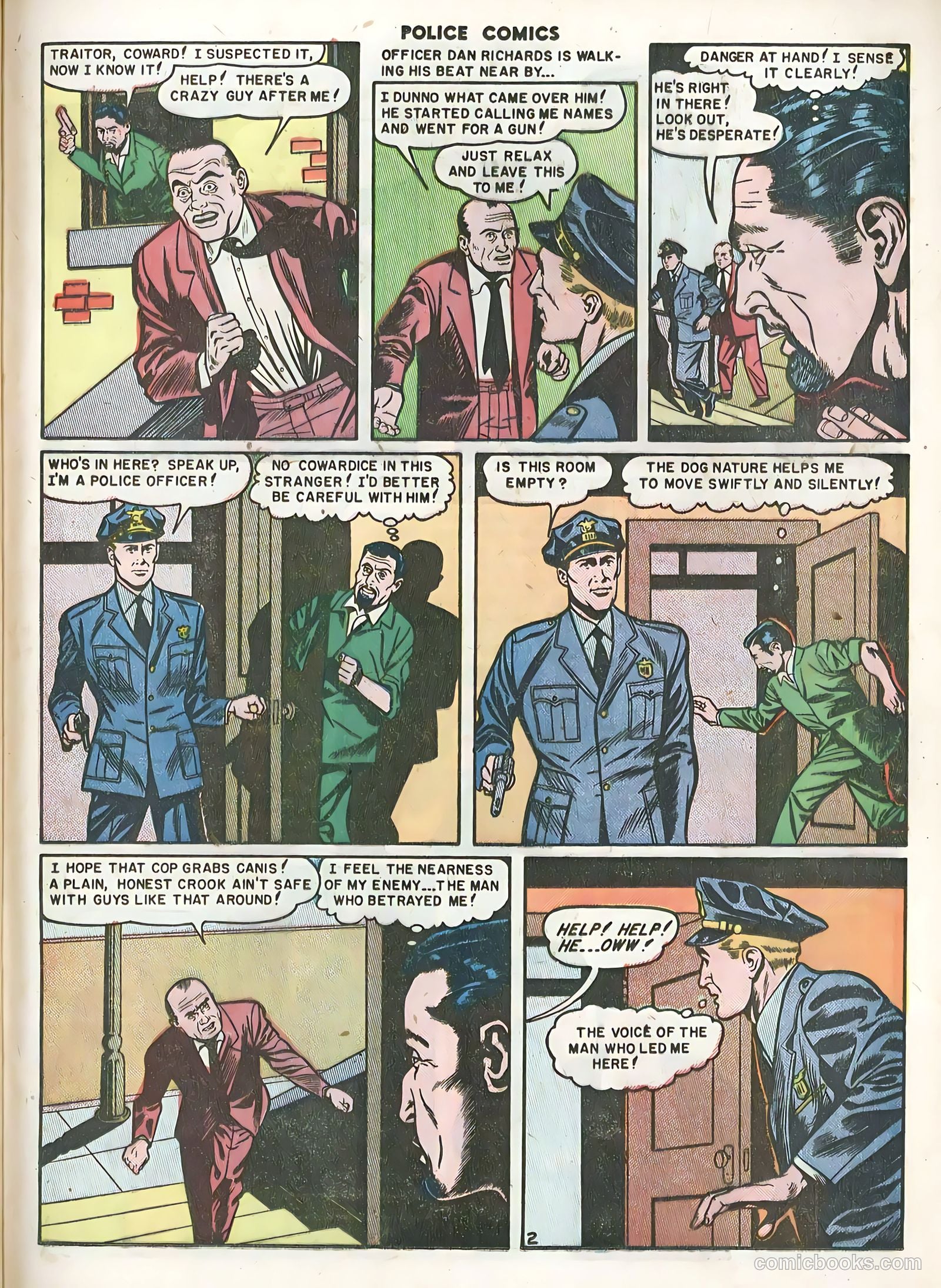 Police Comics #101 (1950) — page 29 of 36