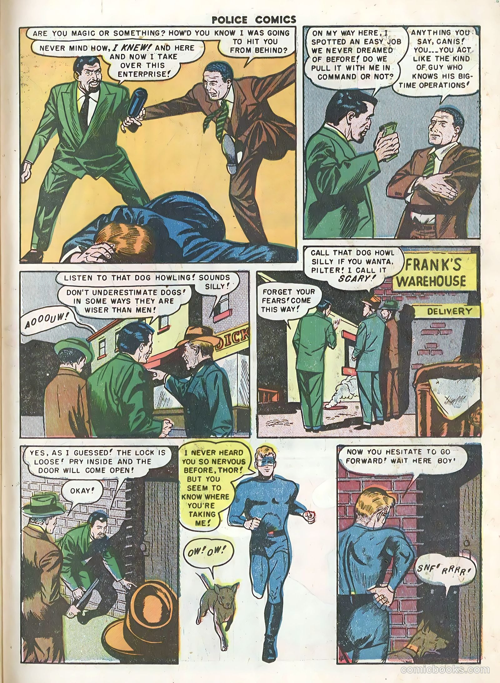 Police Comics #101 (1950) — page 31 of 36