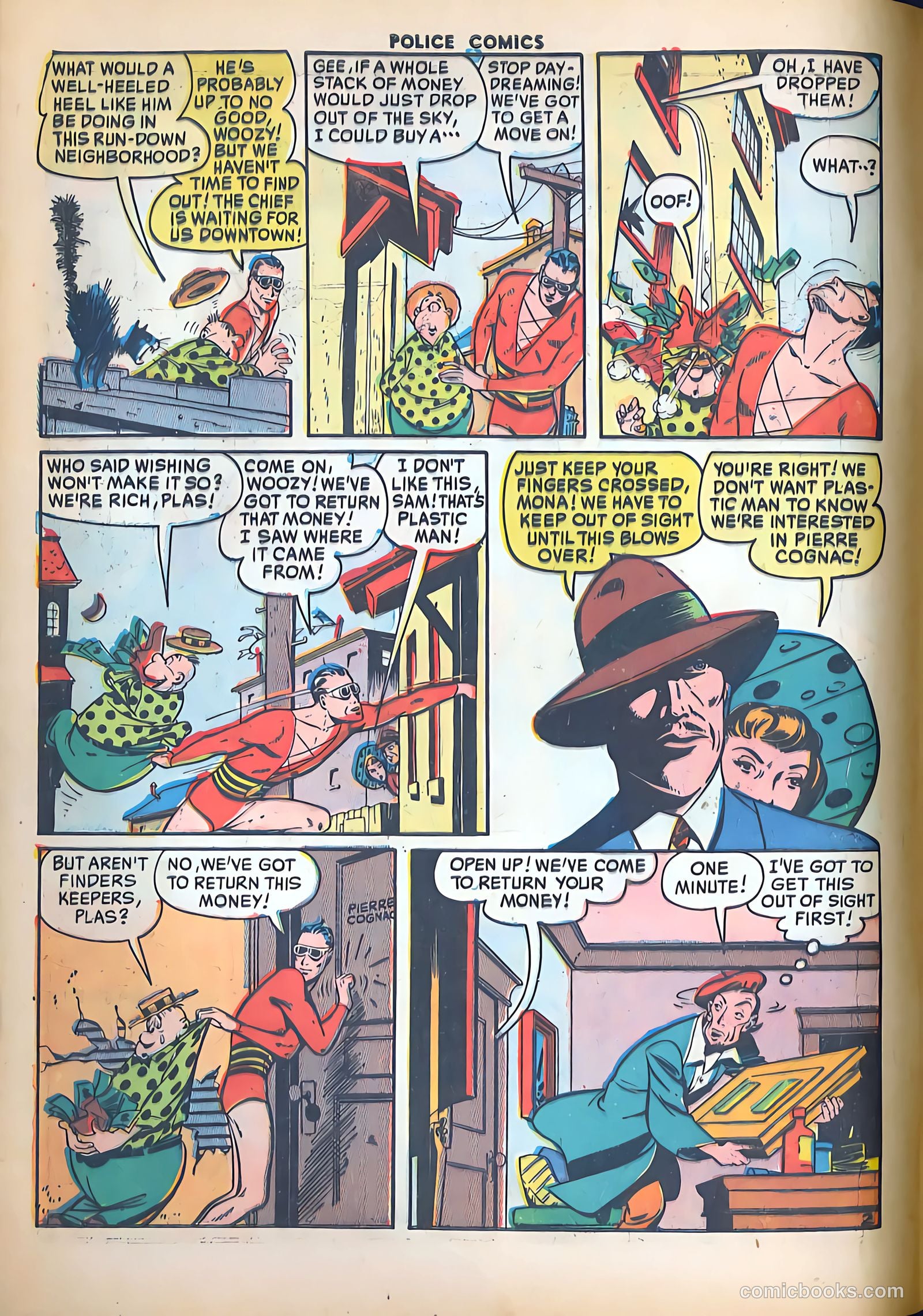 Police Comics #102 (1950) — page 4 of 46