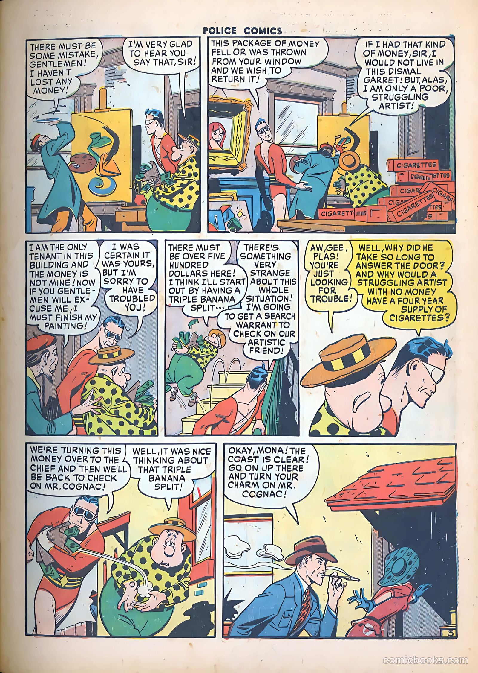 Police Comics #102 (1950) — page 5 of 46